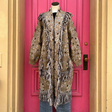 Anthropologie olive black opened cardigan one size