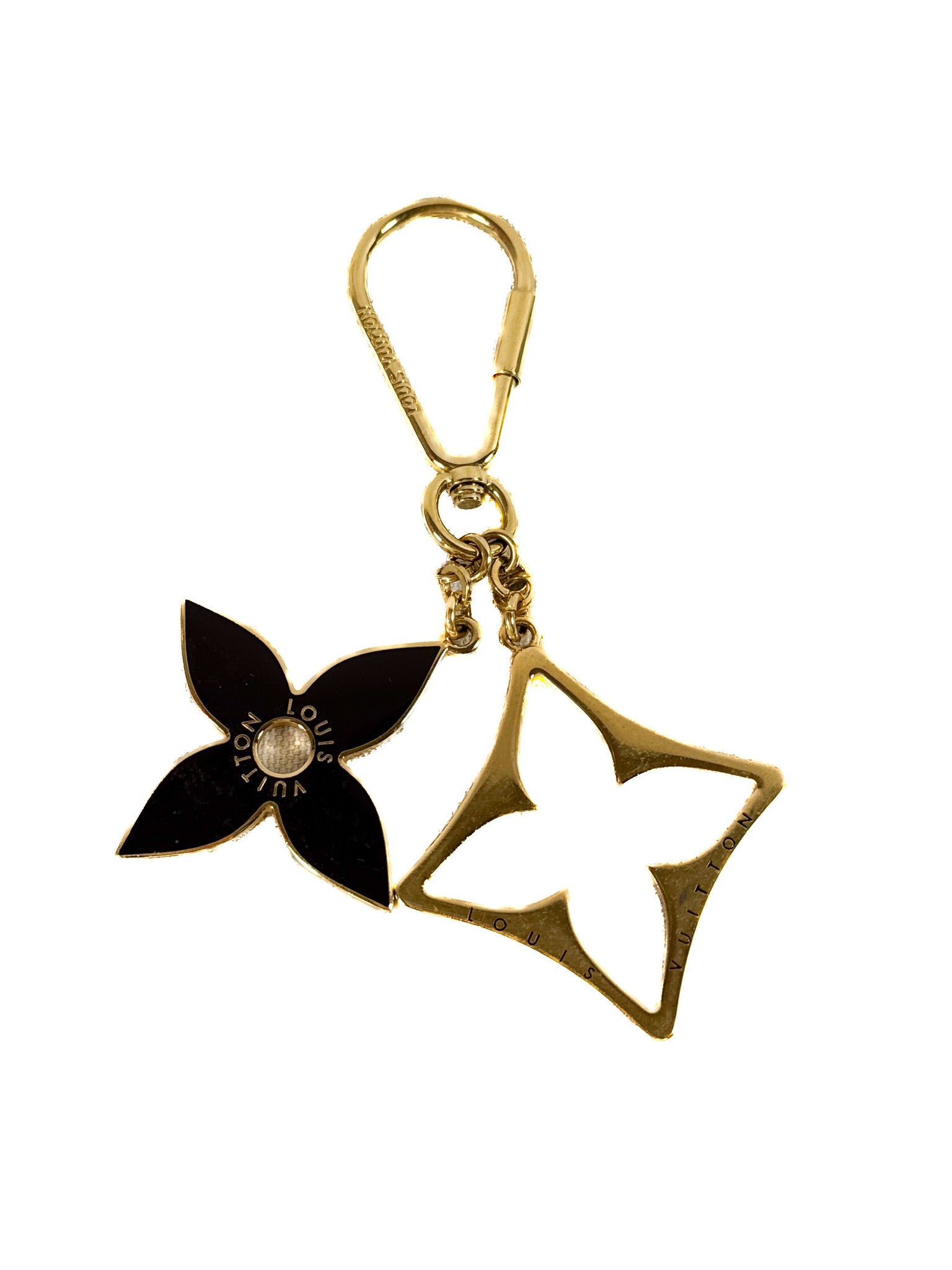 Louis Vuitton gold/black puzzle key ring BOX – My Girlfriend's Wardrobe LLC