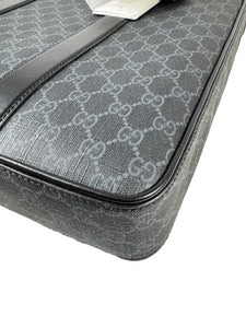 Gucci black GG Supreme vertical tote 794918-520981