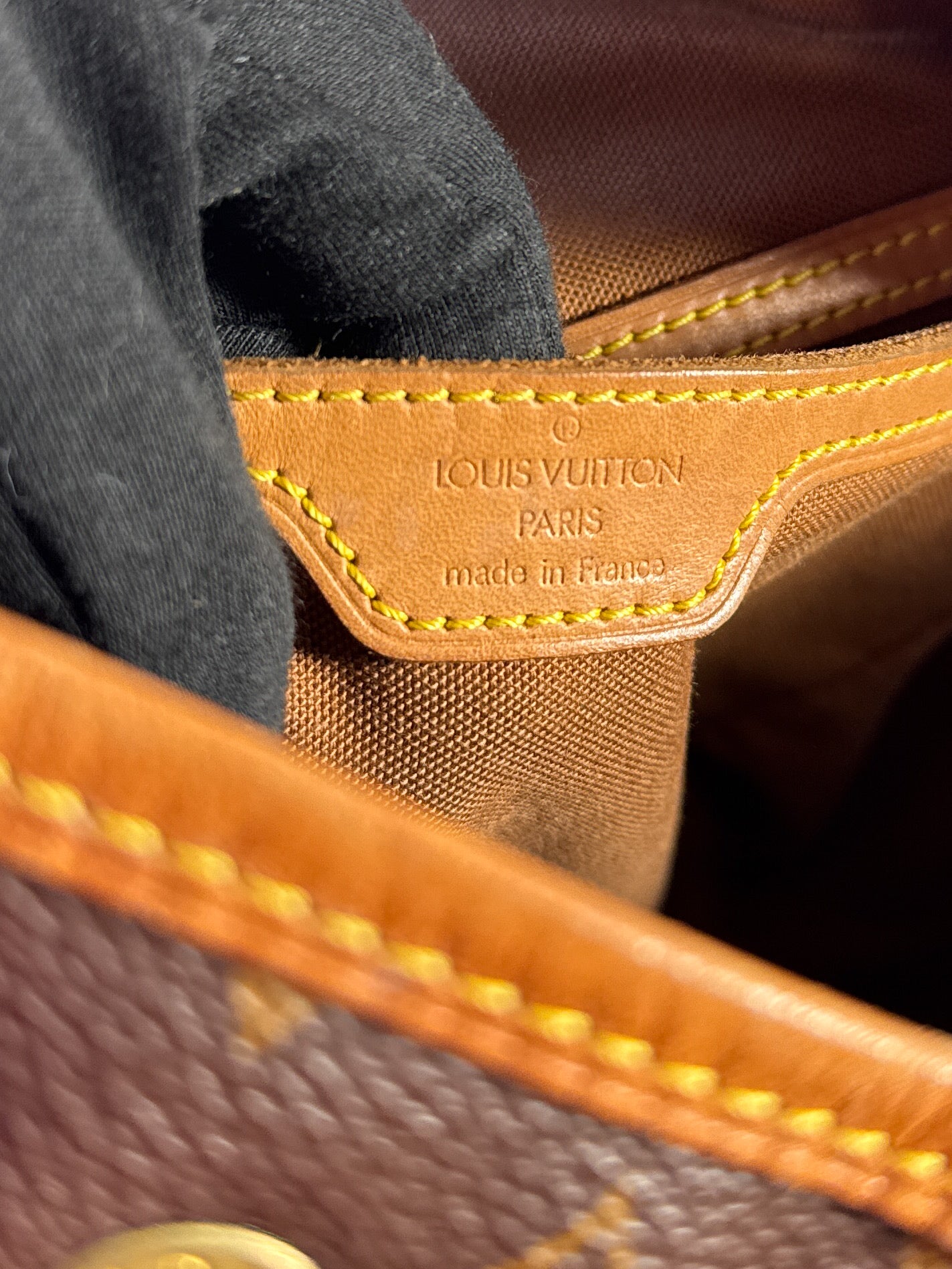 Louis Vuitton monogram Montsouris GM backpack SP0999