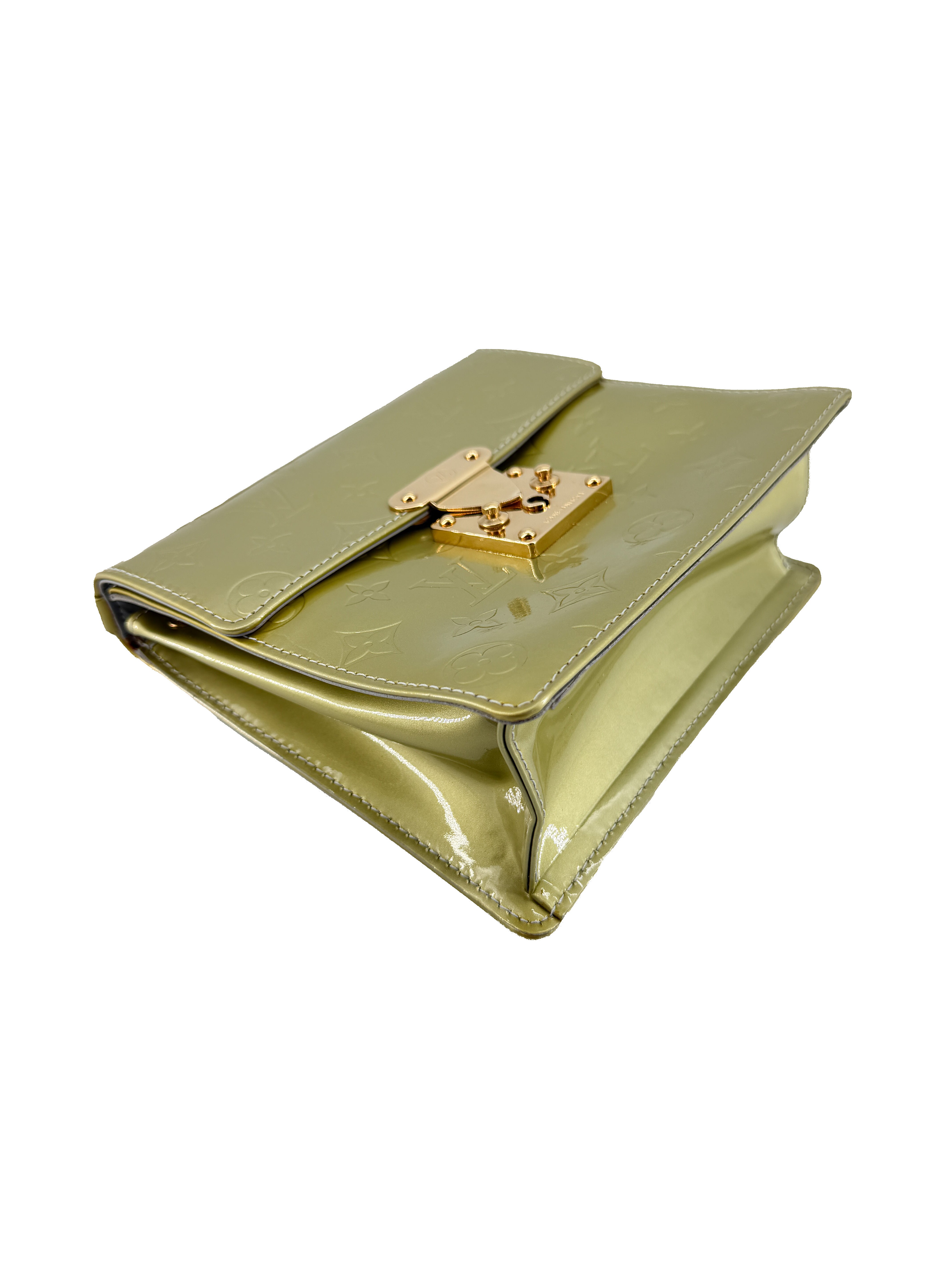 Louis Vuitton green vernis monogram Spring Street VI0021