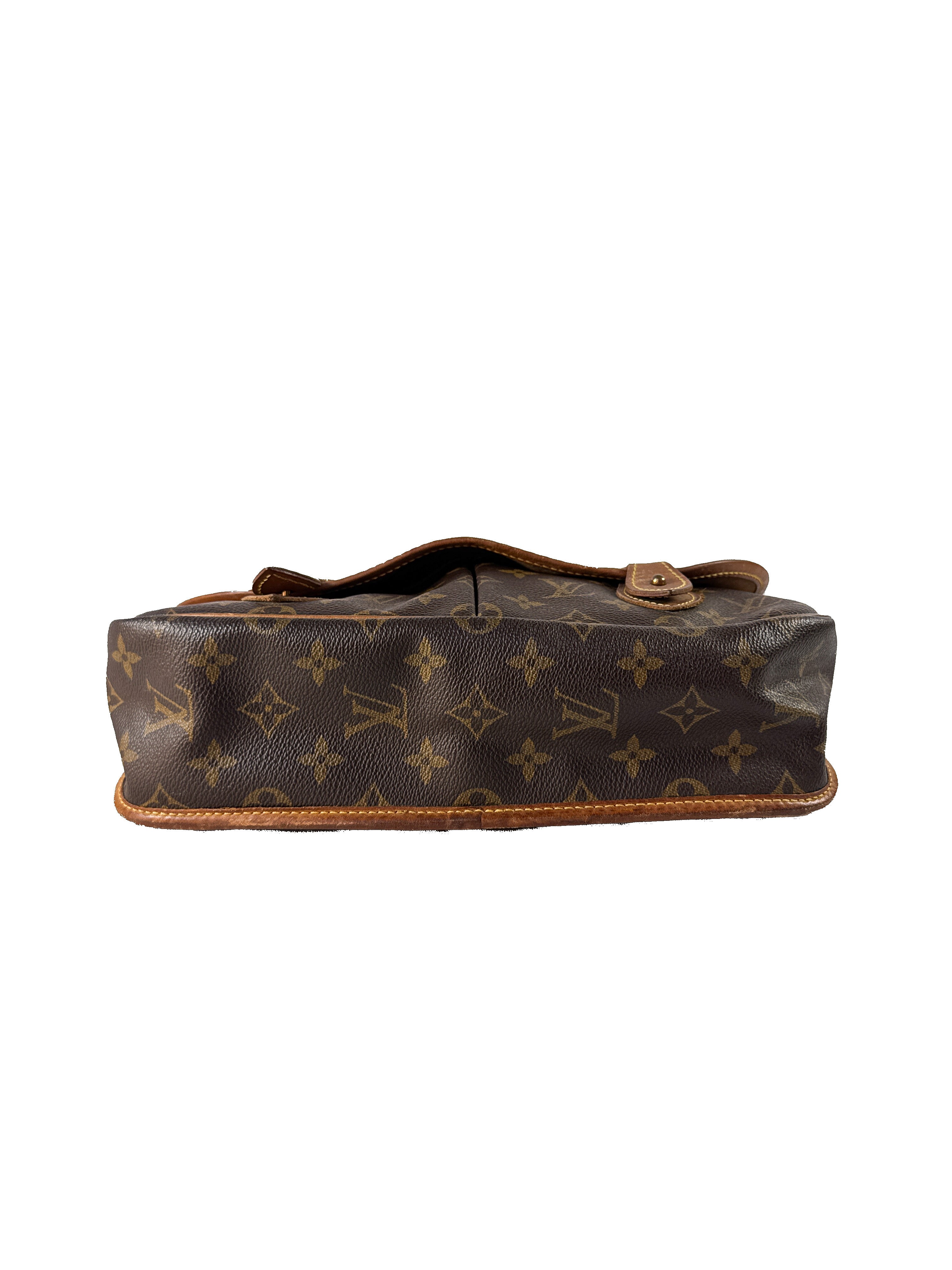 Louis Vuitton monogram Gibeciere MM crossbody AR0911