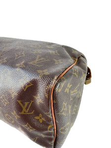 Louis Vuitton monogram Speedy 30 893 *as is*