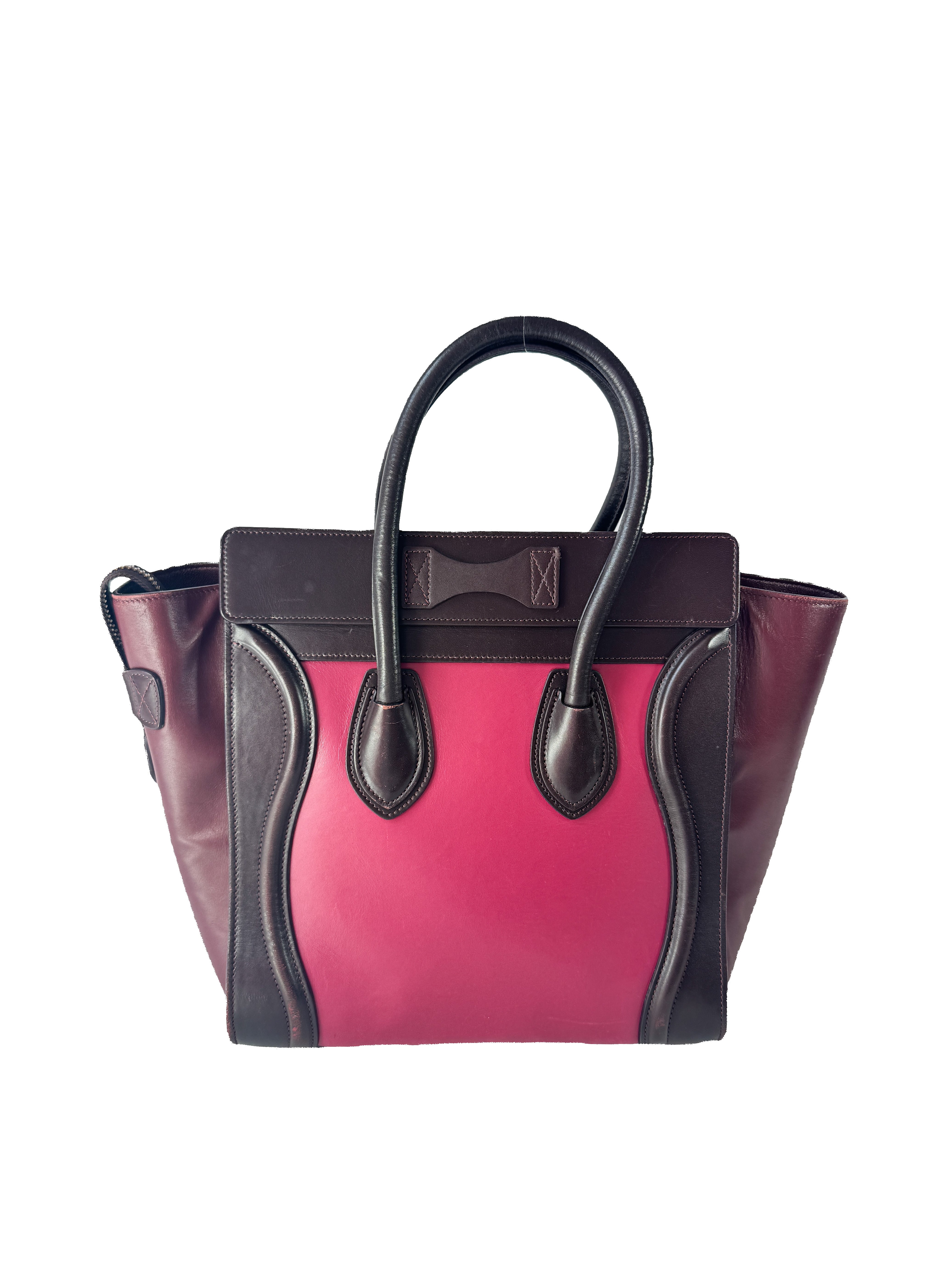 Celine micro tri color luggage tote FGA0144