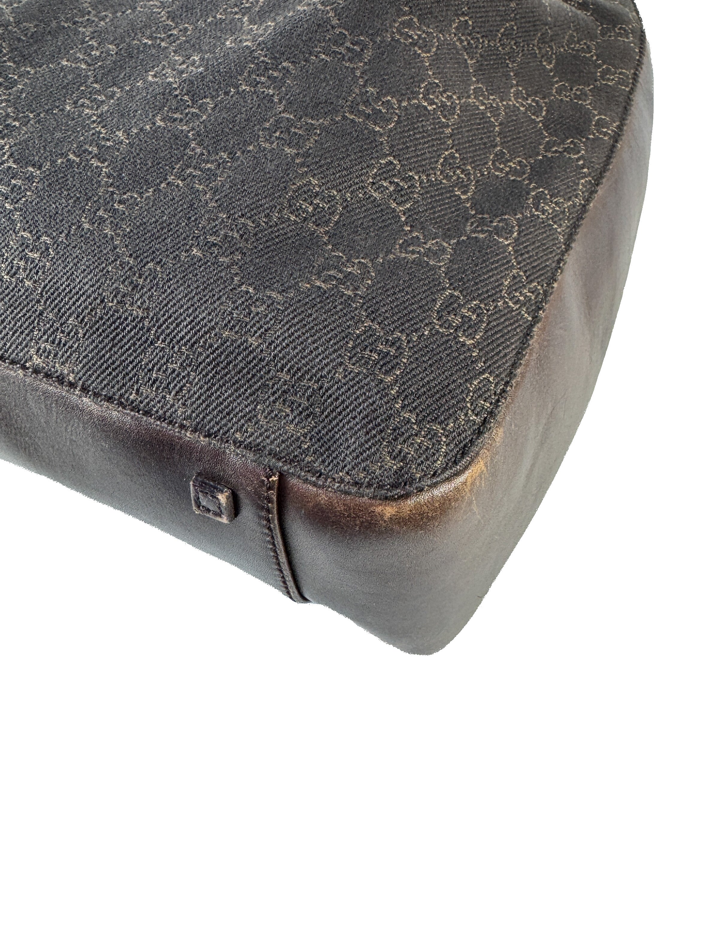 Gucci brown signature canvas tote 101920213048