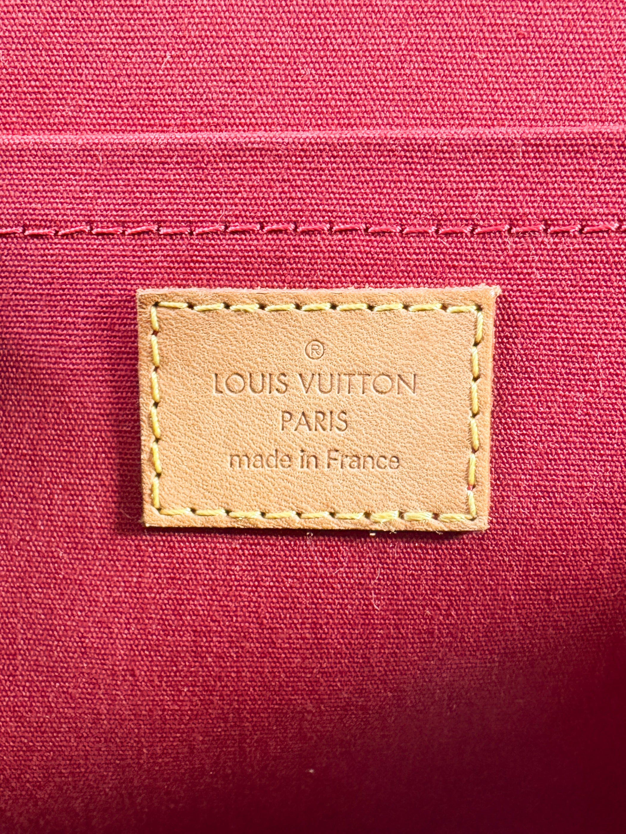 Louis Vuitton vernis Pomme d'Armour rosewood ave FL2029