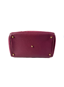 Gucci purple suede vintage Bamboo bag 000 123 0316