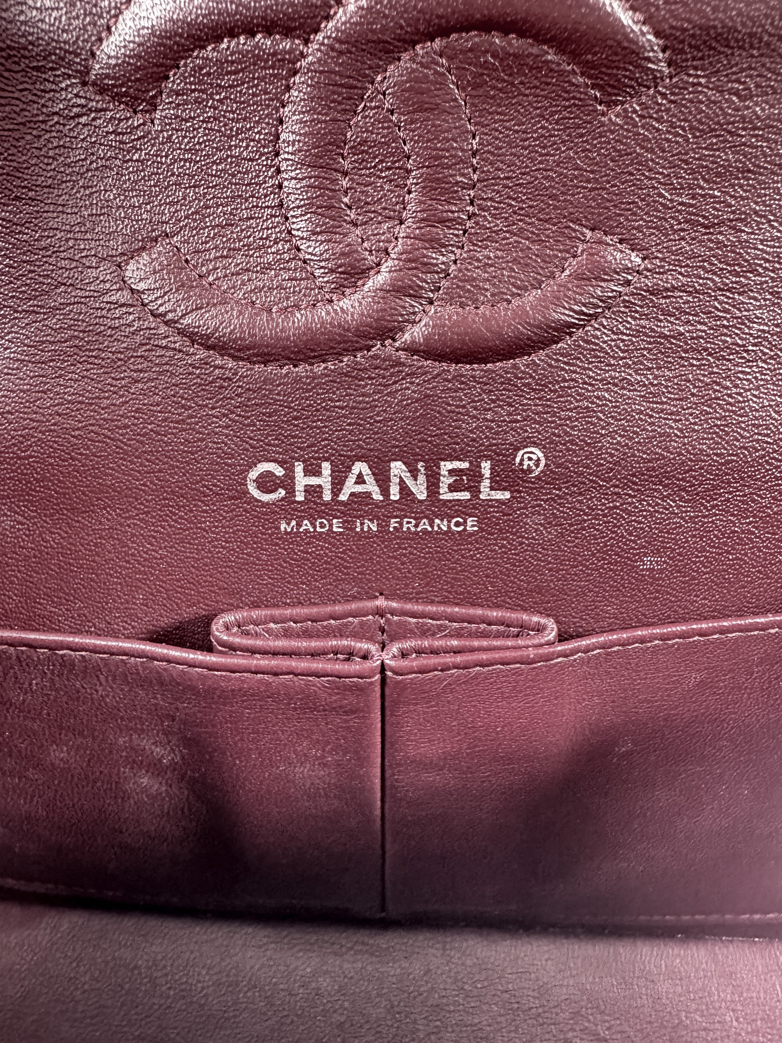 Chanel black classic small lambskin double flap 16299499