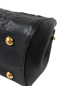 Louis Vuitton black empreinte Montaigne AH2114