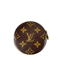 Louis Vuitton monogram round coin pouch CT0014