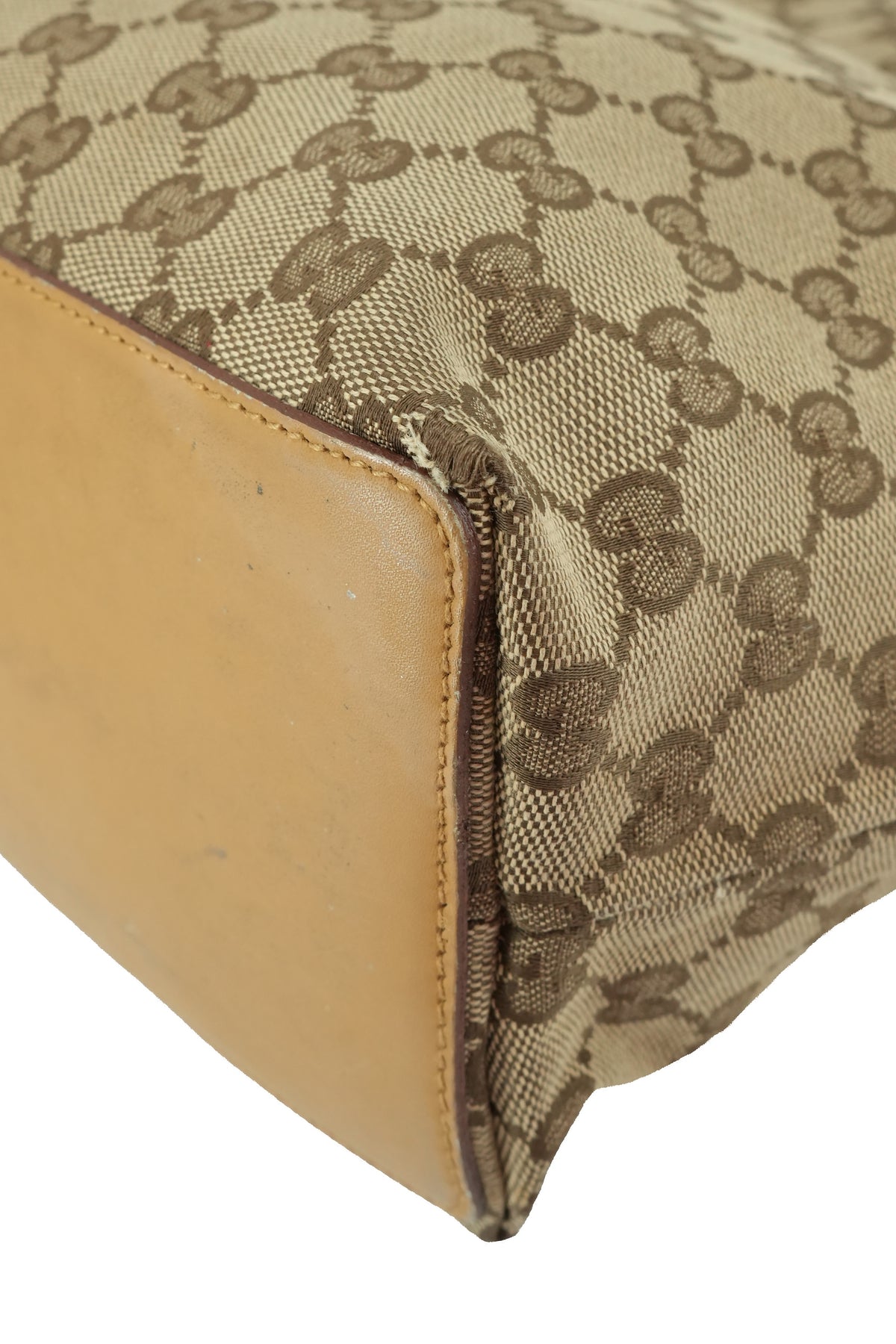 Gucci brown vintage GG tote 002-1095-4025