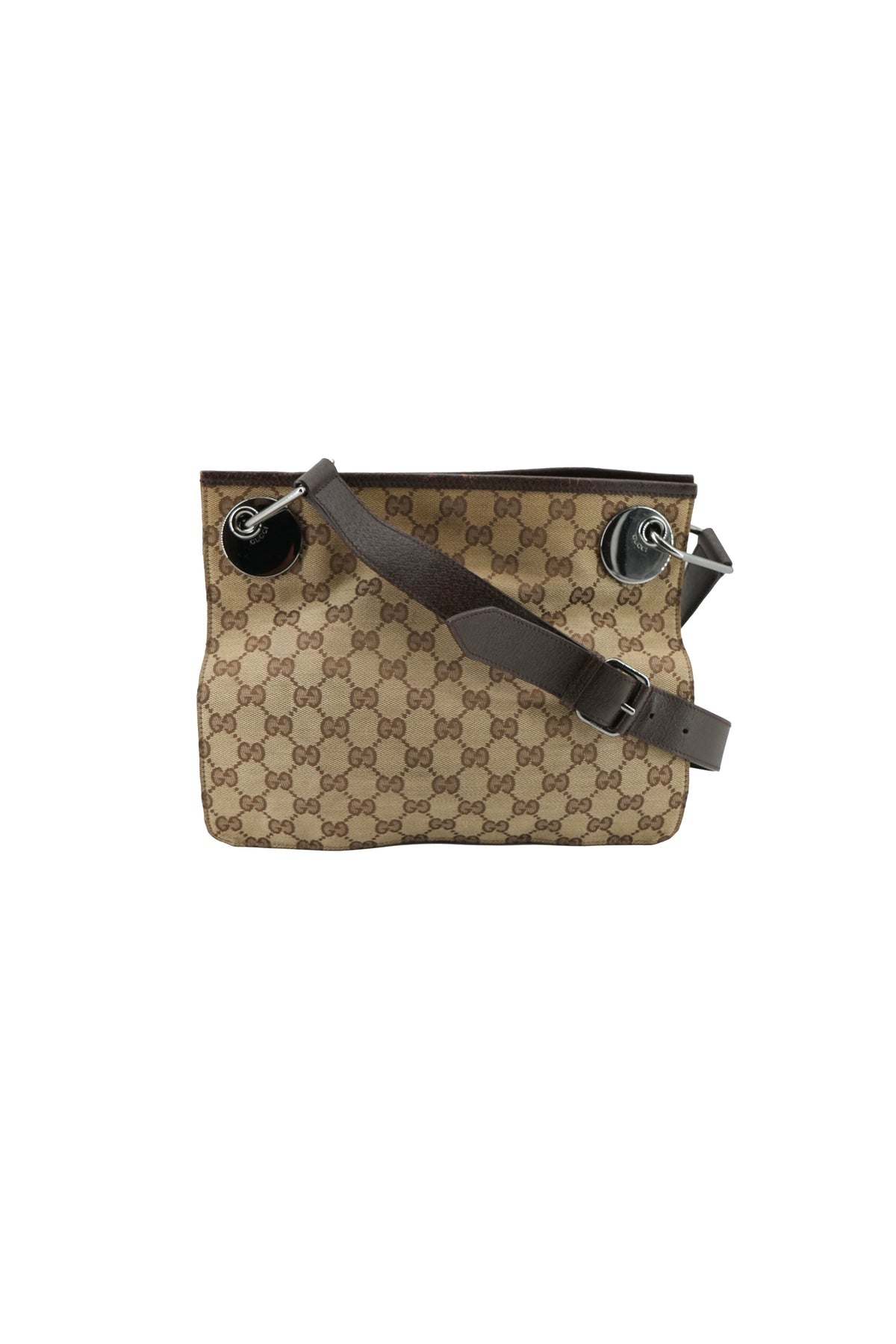 Gucci brown small Eclipse crossbody 120841 209047