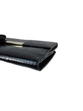 Gucci black embossed leather wallet 2067