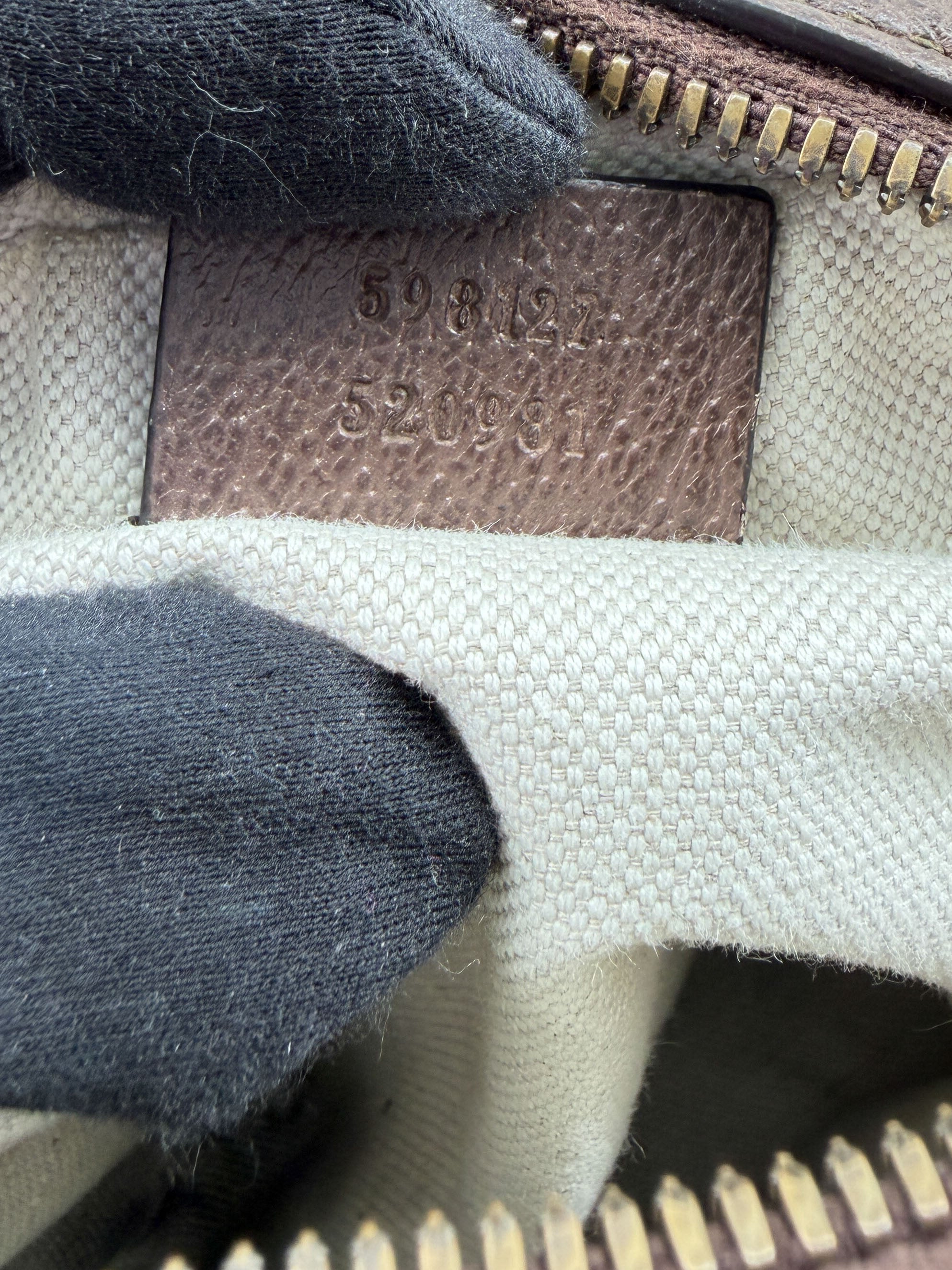 Gucci GG Supreme Monogram Web Mini Ophidia Messenger Brown 598127520981