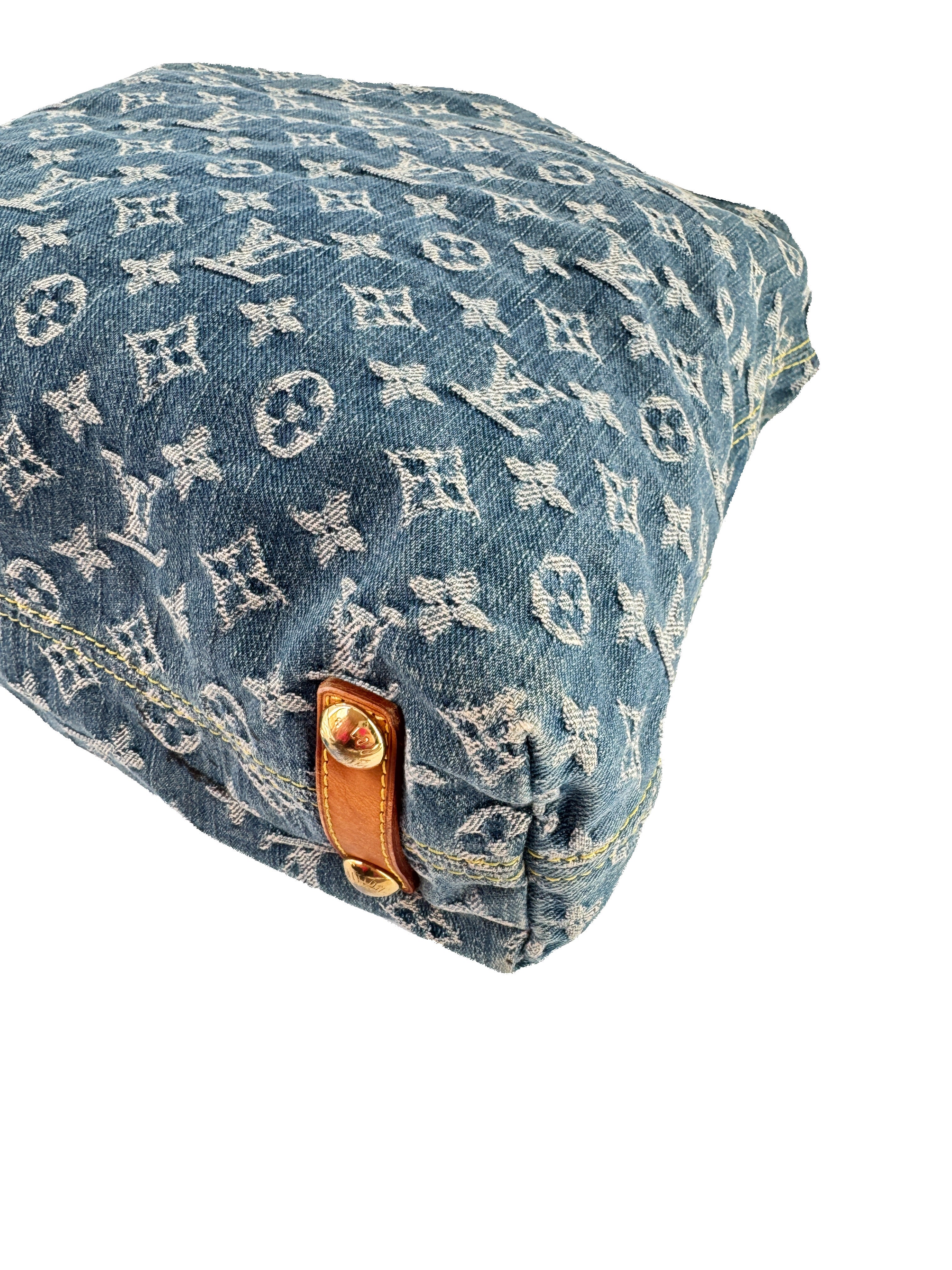 Louis Vuitton monogram denim Baggy GM FL1005