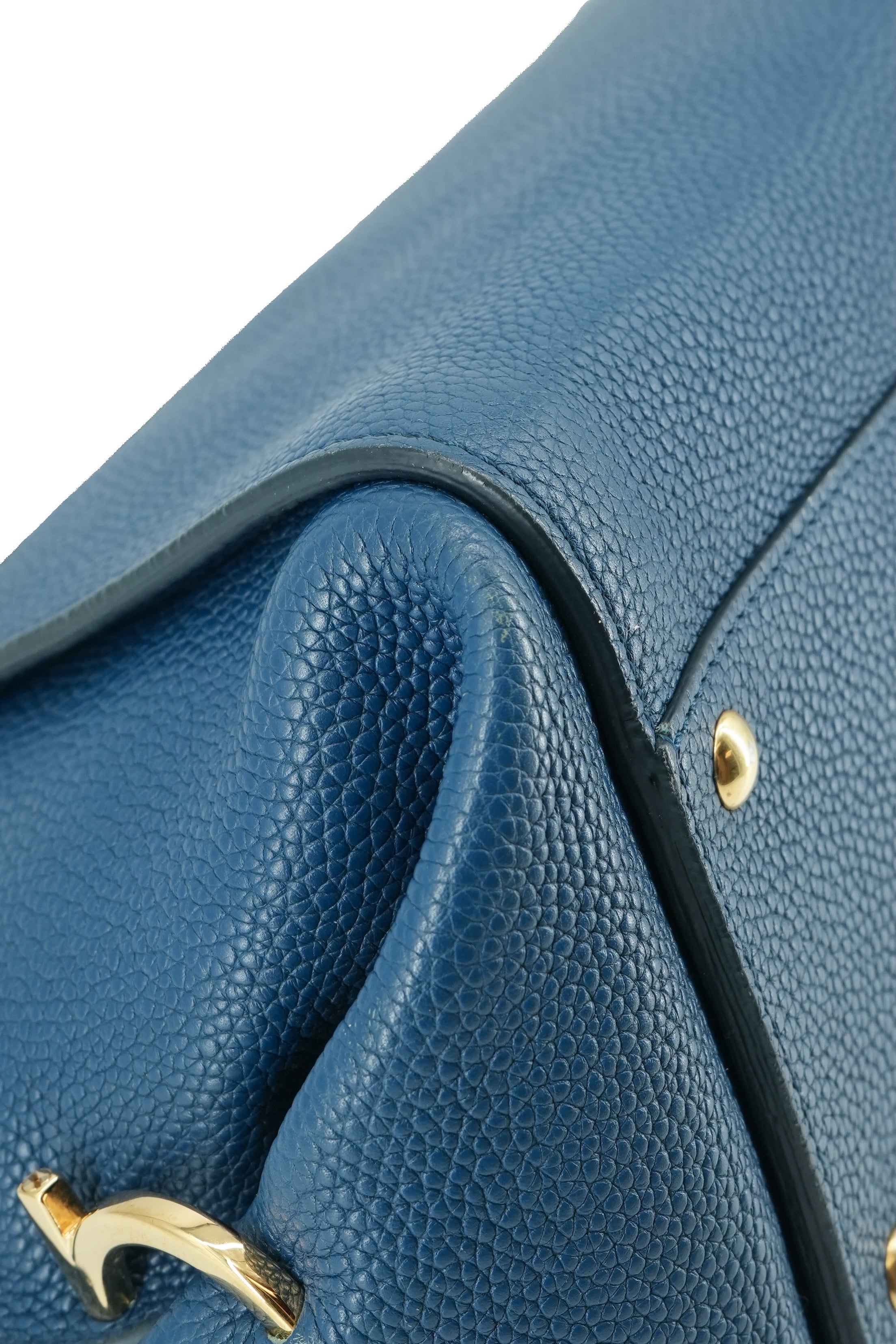 Salvatore Ferragamo blue small Sofia satchel BW-21 F606