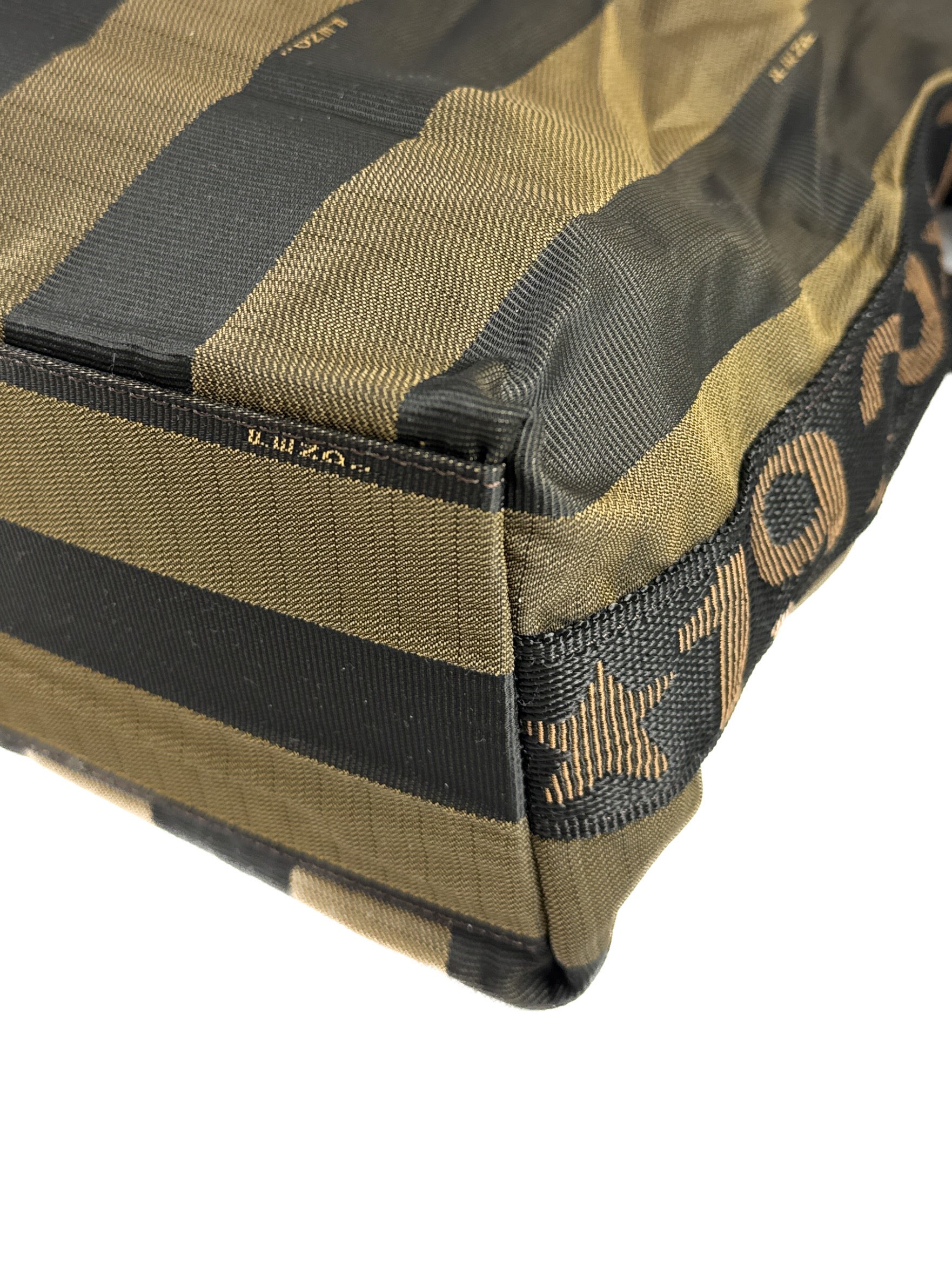 Fendi pequin striped nylon crossbody 2454/26523/098