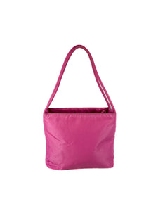 Prada pink nylon vintage tote