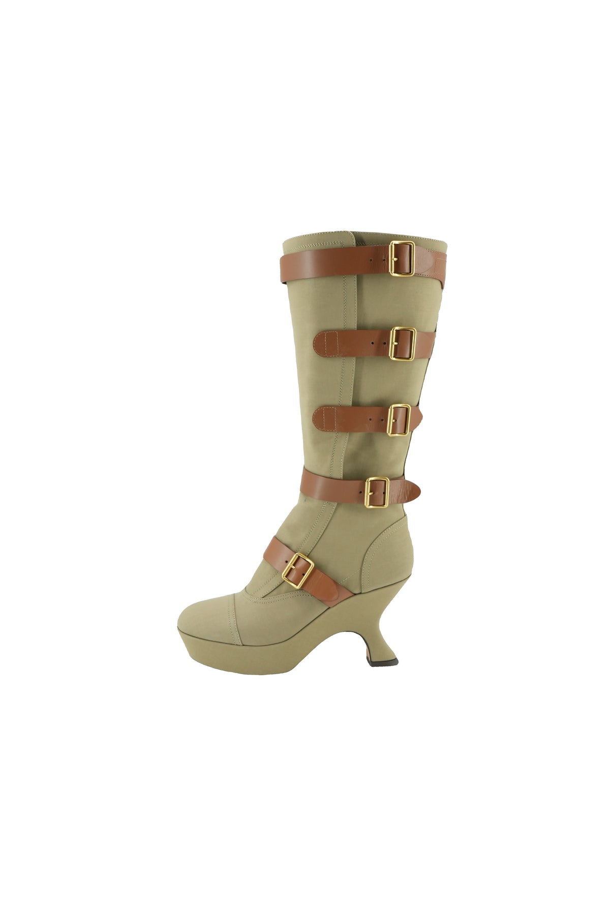 Dior beige technical fabric boots size 39 NEW BOX
