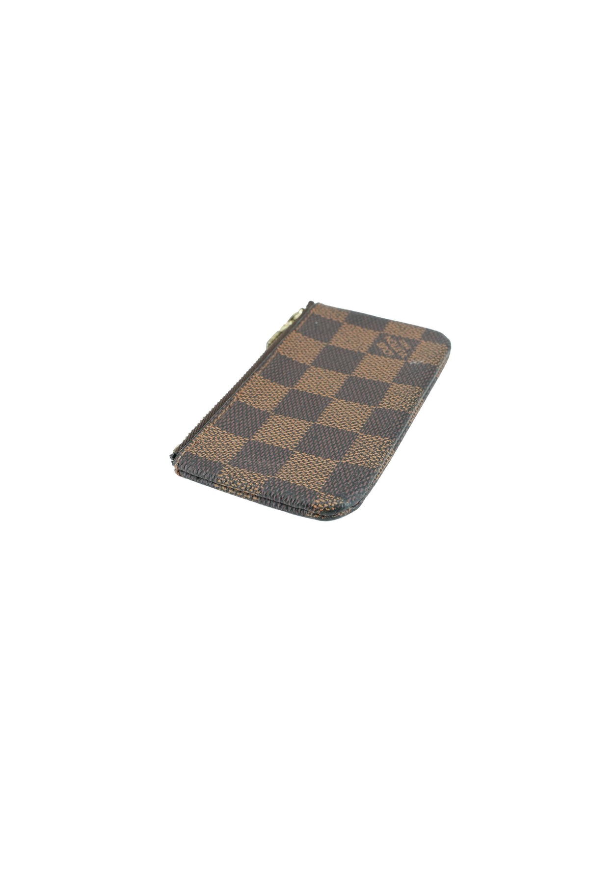 Louis Vuitton damier ebene key cles pouch TA1160
