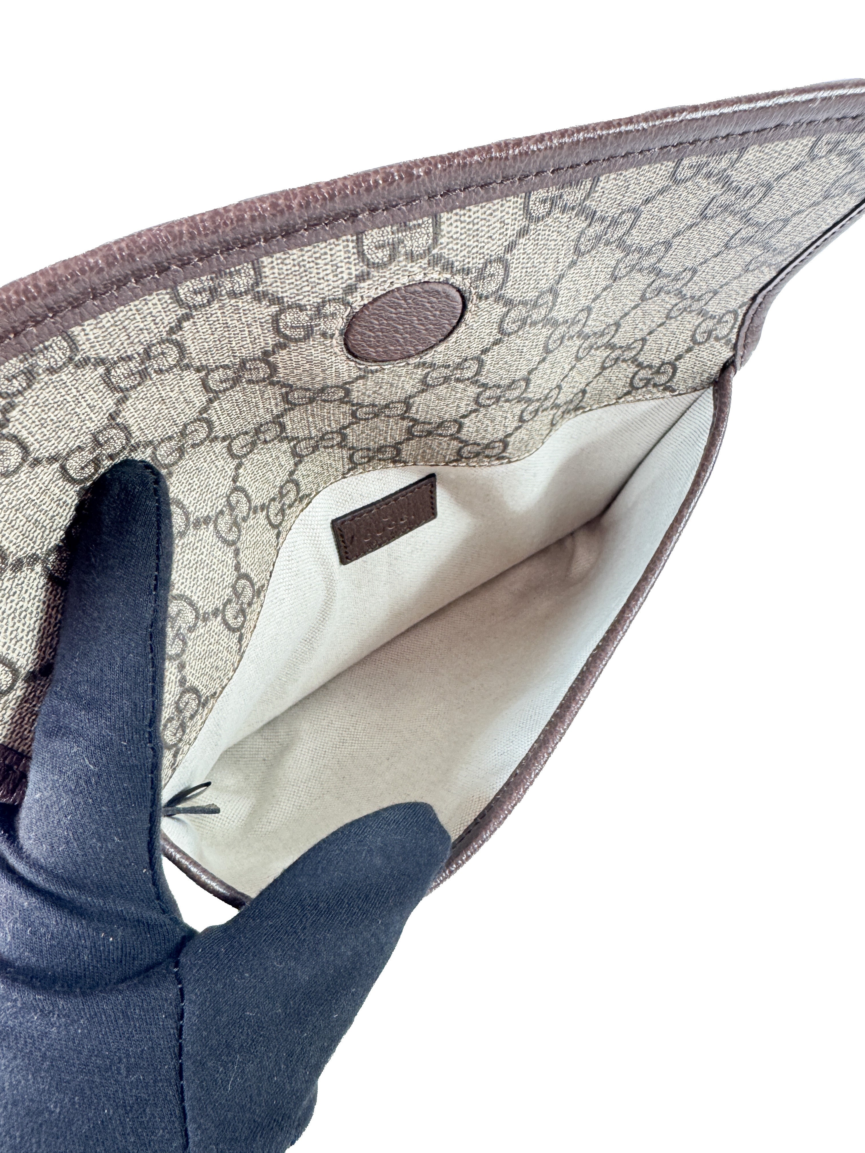 Gucci GG Supreme monogram Neo waist bag 493930 520981 NEW