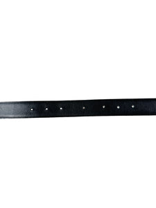 Hermès black/brown Constance belt size 90 (circle X)