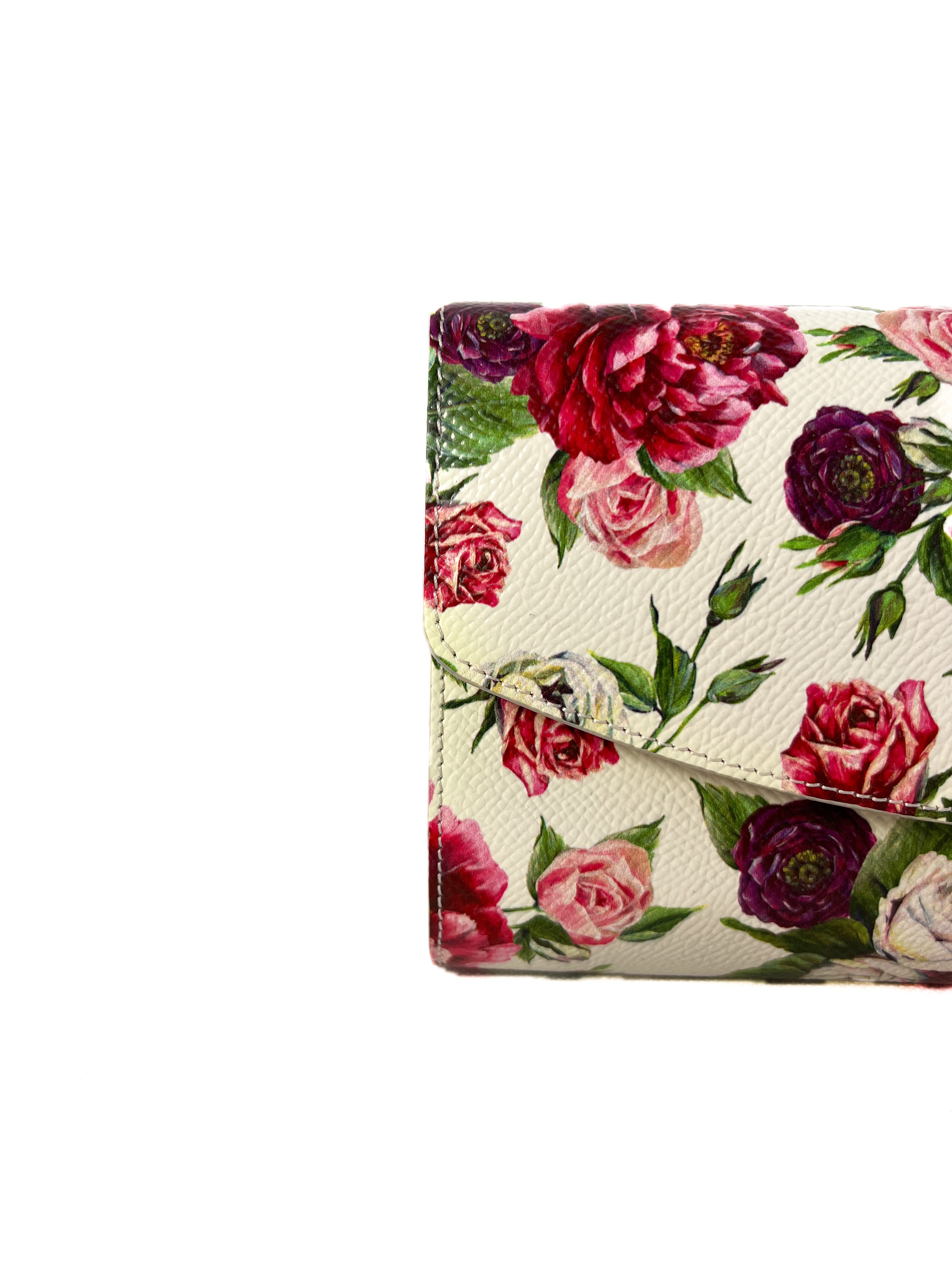 Dolce & Gabbana Floral Dauphine clutch/shoulder bag NWT