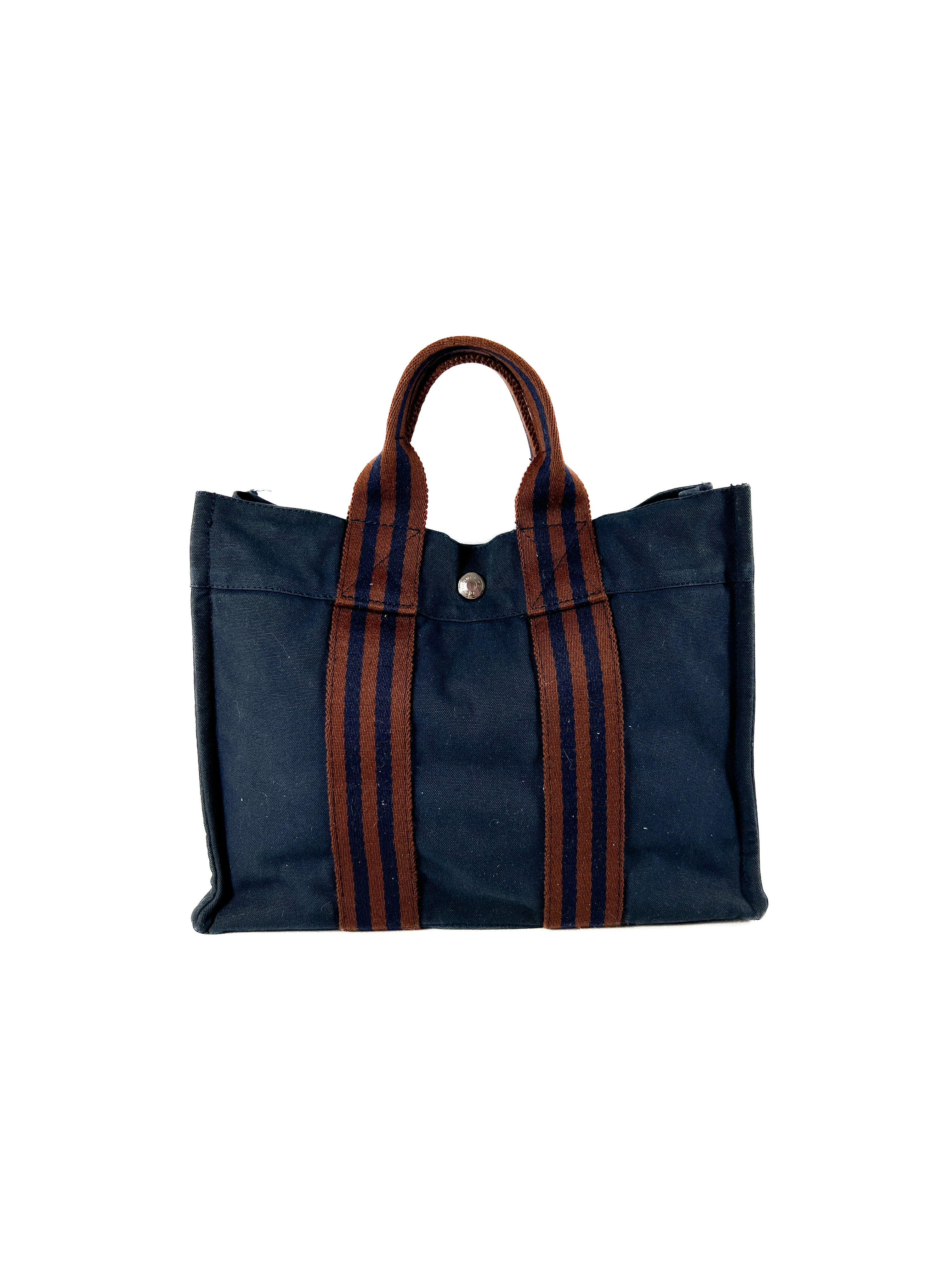 Hermès navy Fourre Tote PM