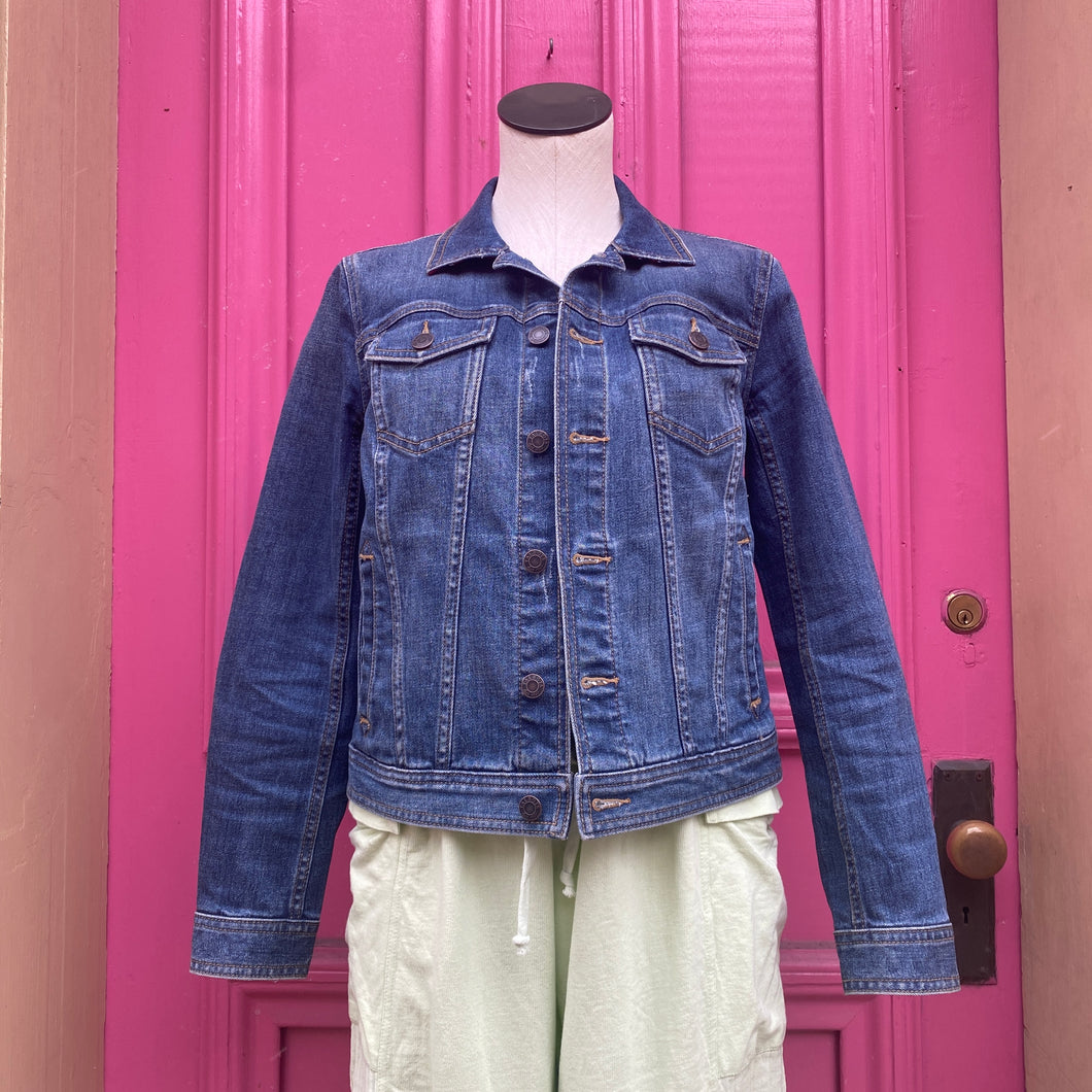 Talbots denim jacket size S