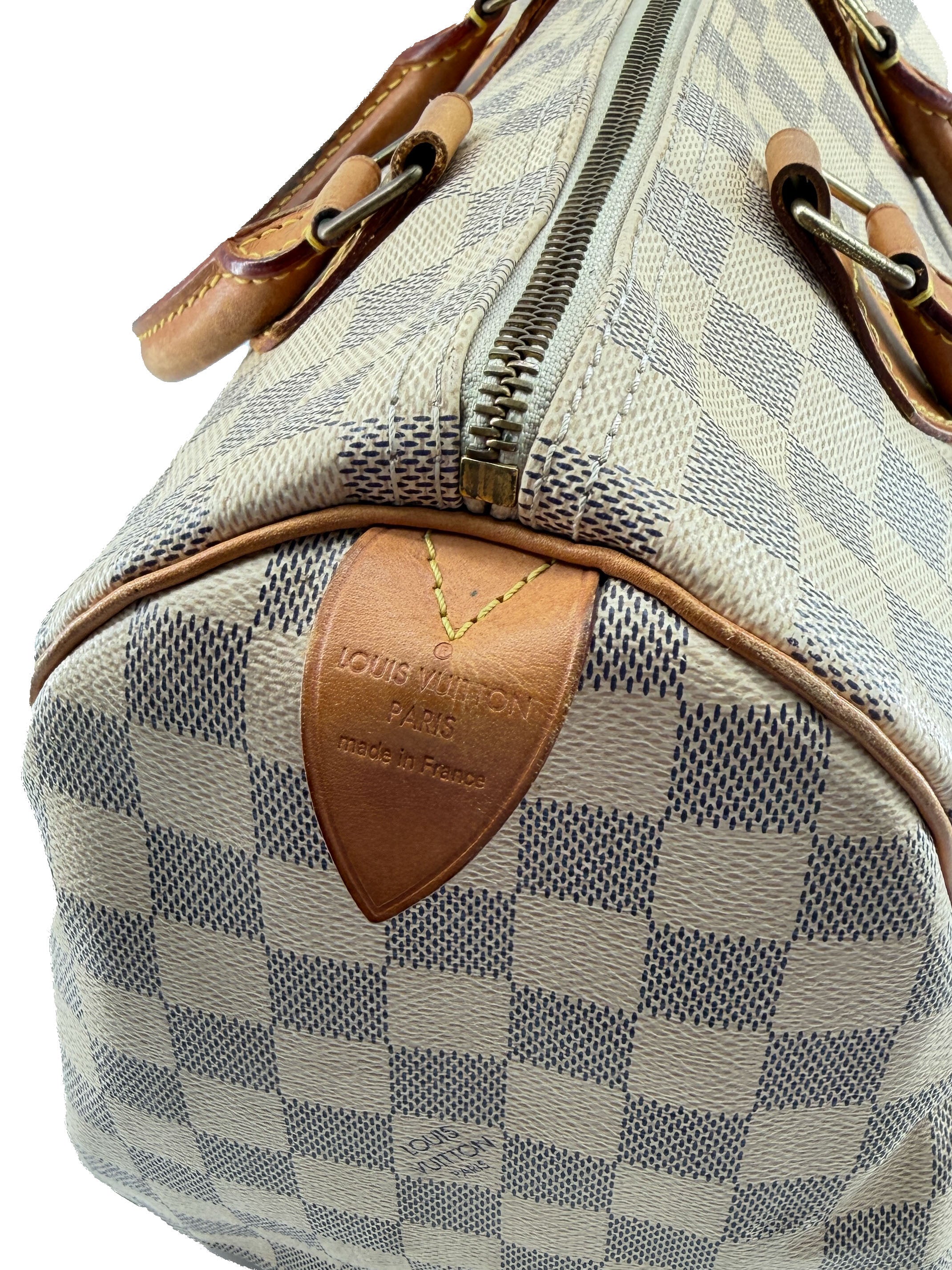 Louis Vuitton damier azur Speedy 30 BA5112