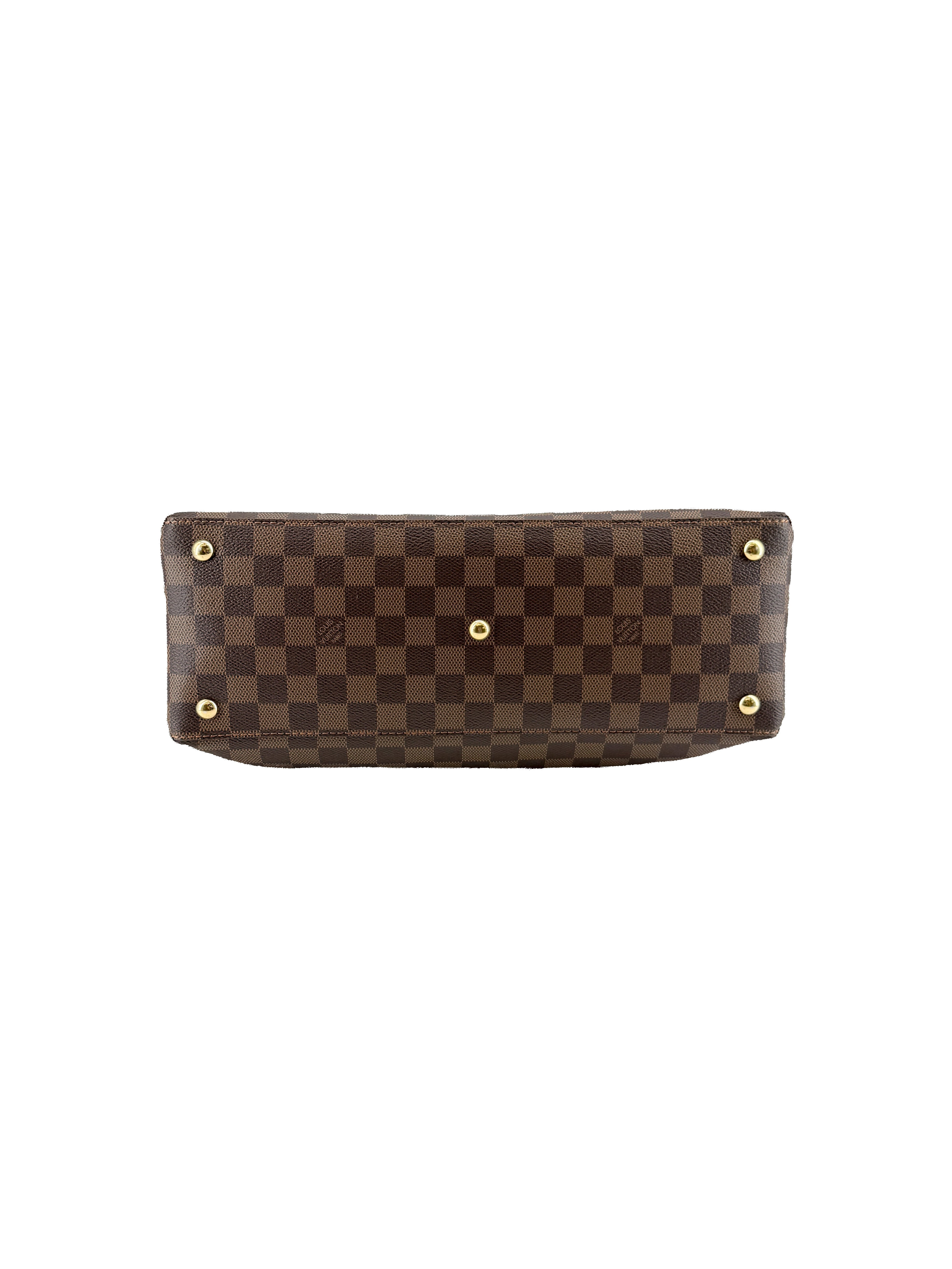 Louis Vuitton damier Ebene Riverside tote DU3290