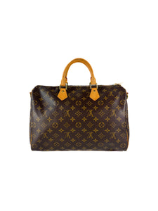 Louis Vuitton monogram Speedy 35 Bandouliere SD2102