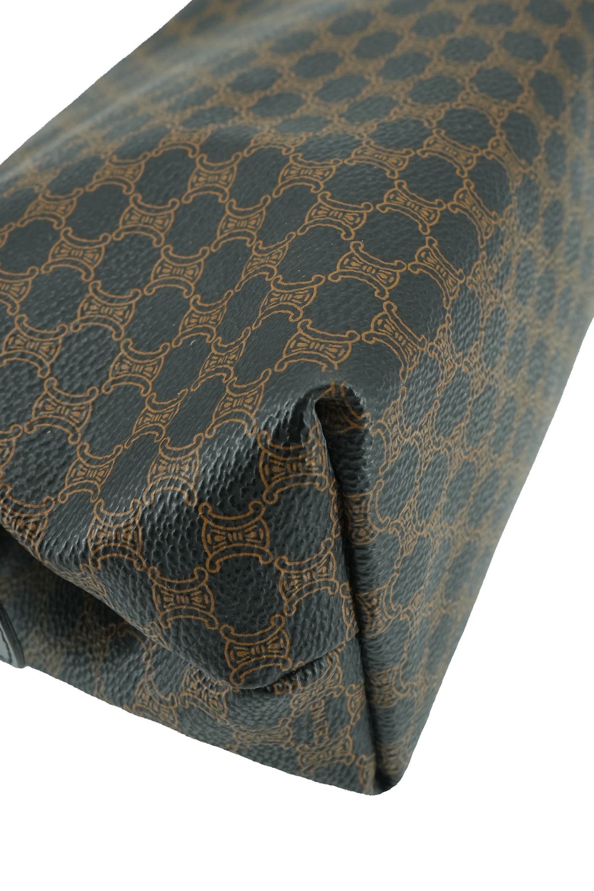 Celine black/brown vintage Macadame pouch MC97/2
