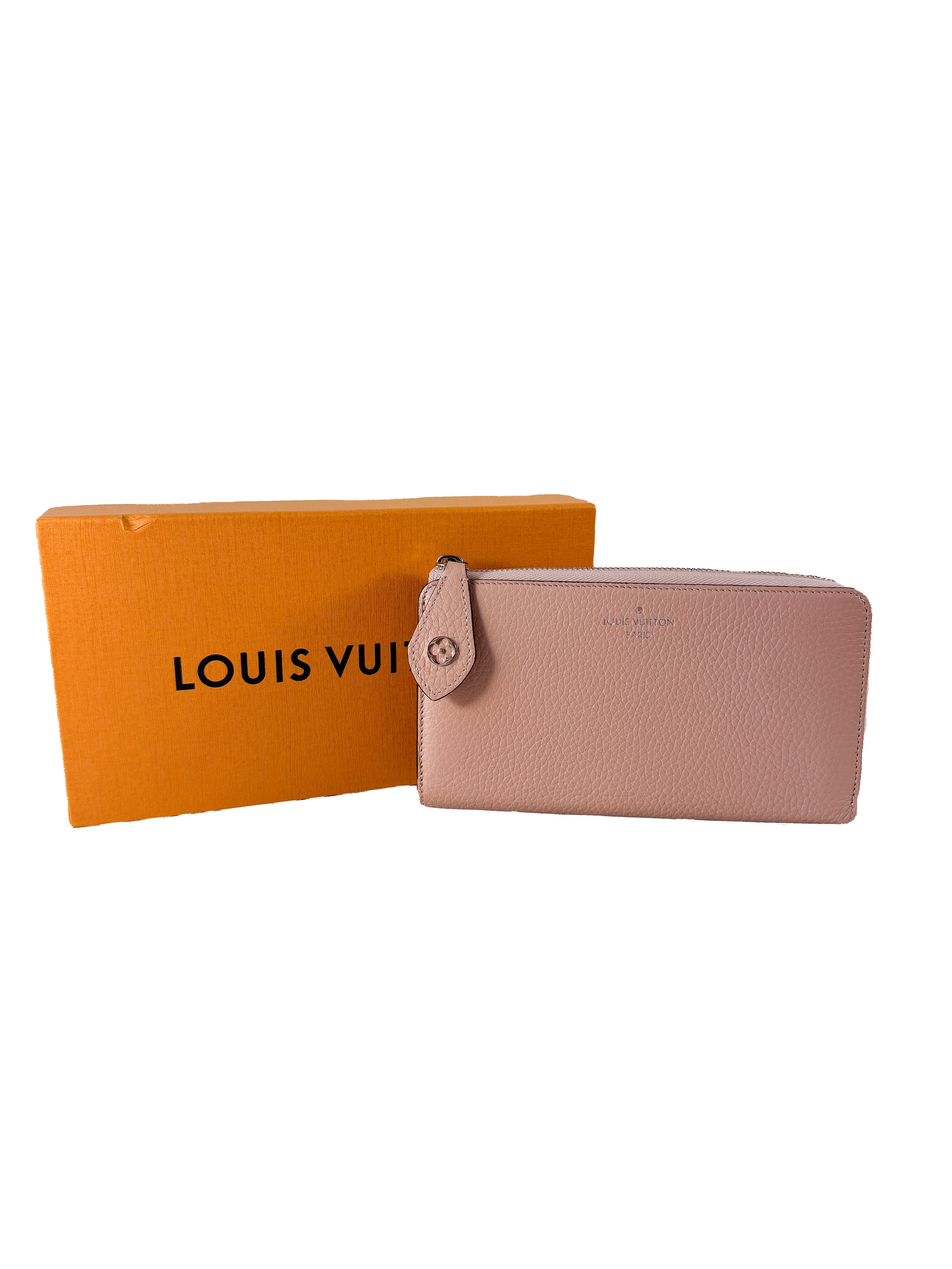 Louis Vuitton Portefeuille Comet Tresor wallet pink/taupe MI1159