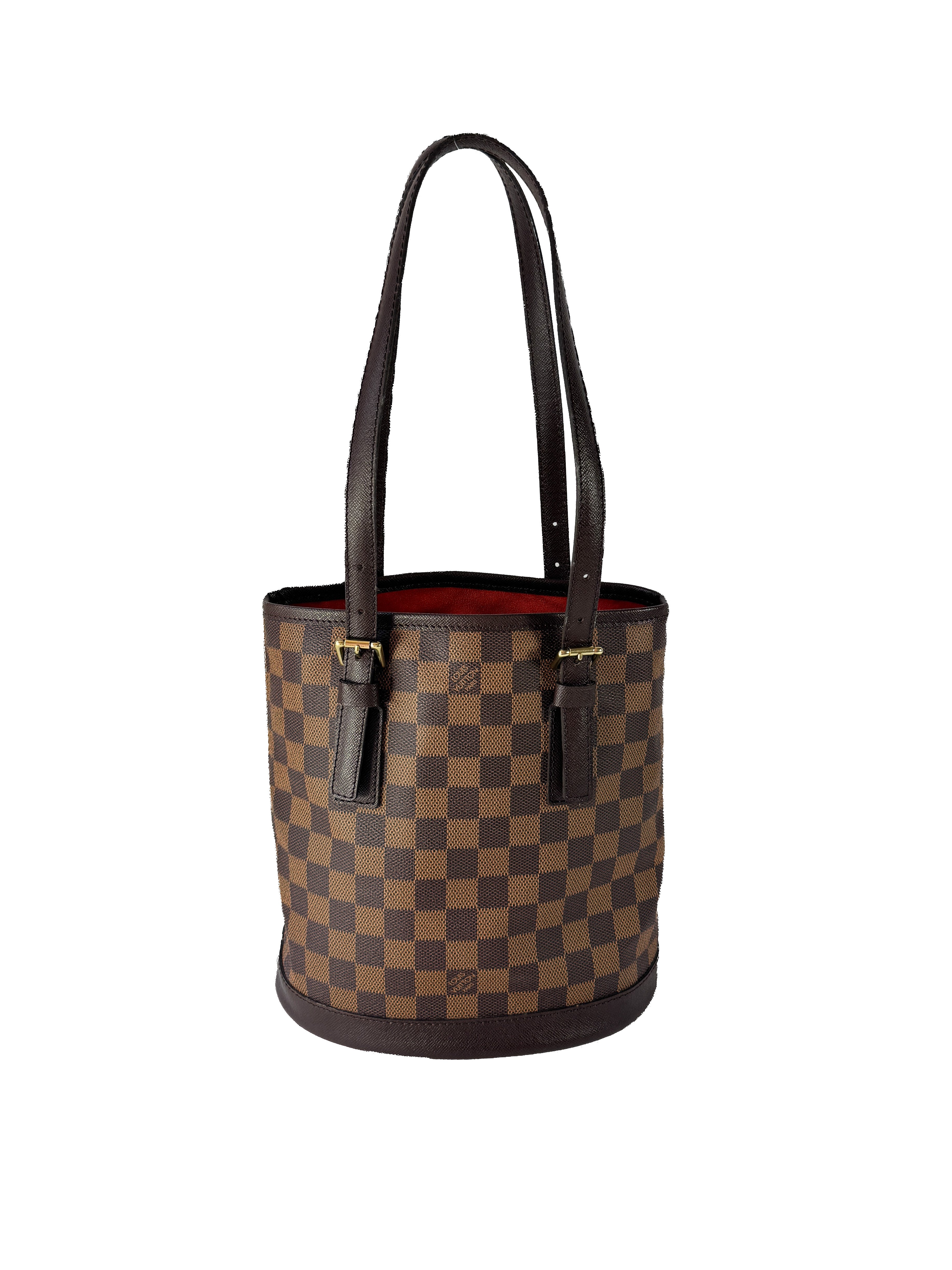 Louis Vuitton damier ebene Marais bucket 23 AR0919