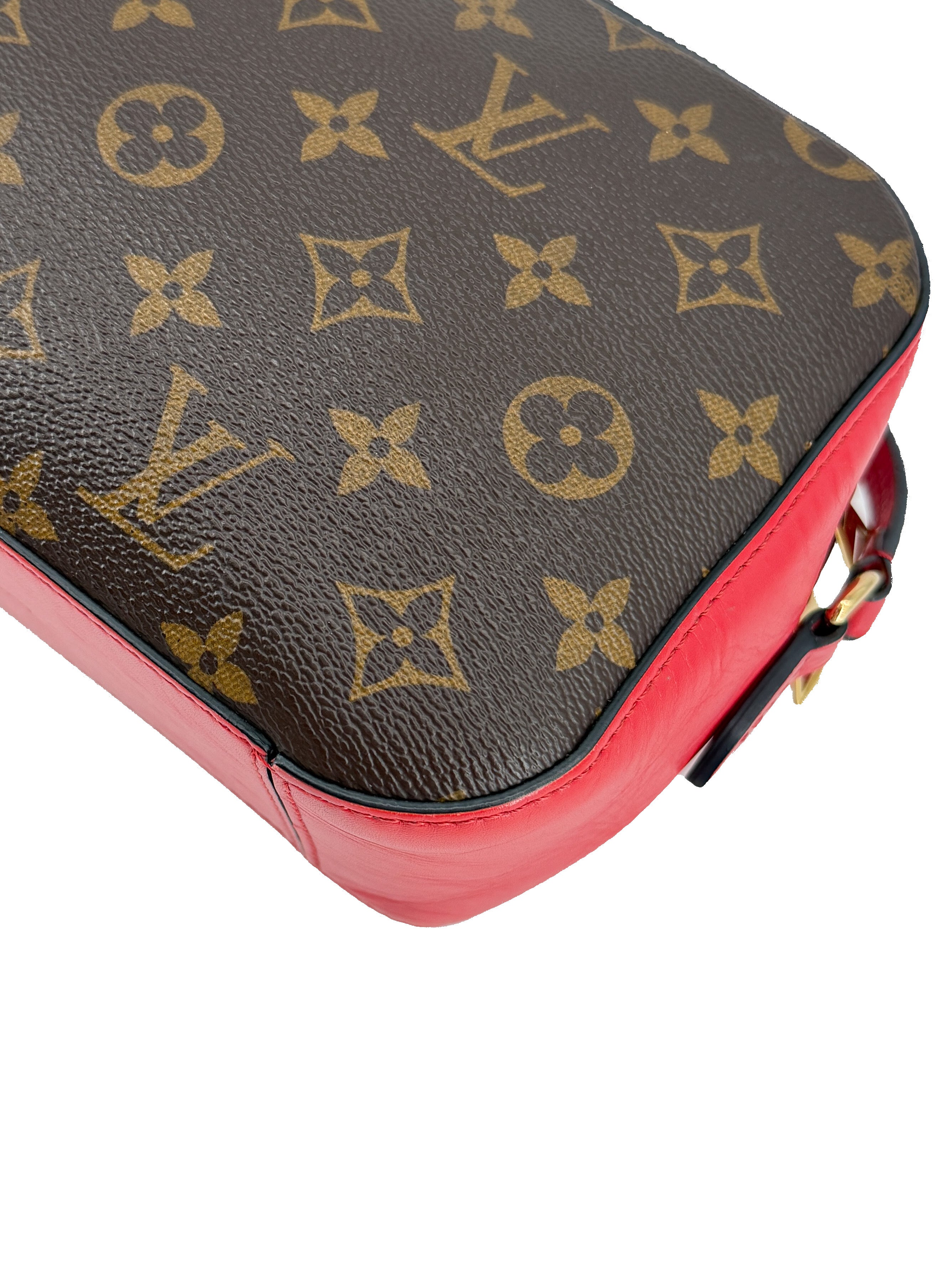 Louis Vuitton monogram red Saintonge CA2188