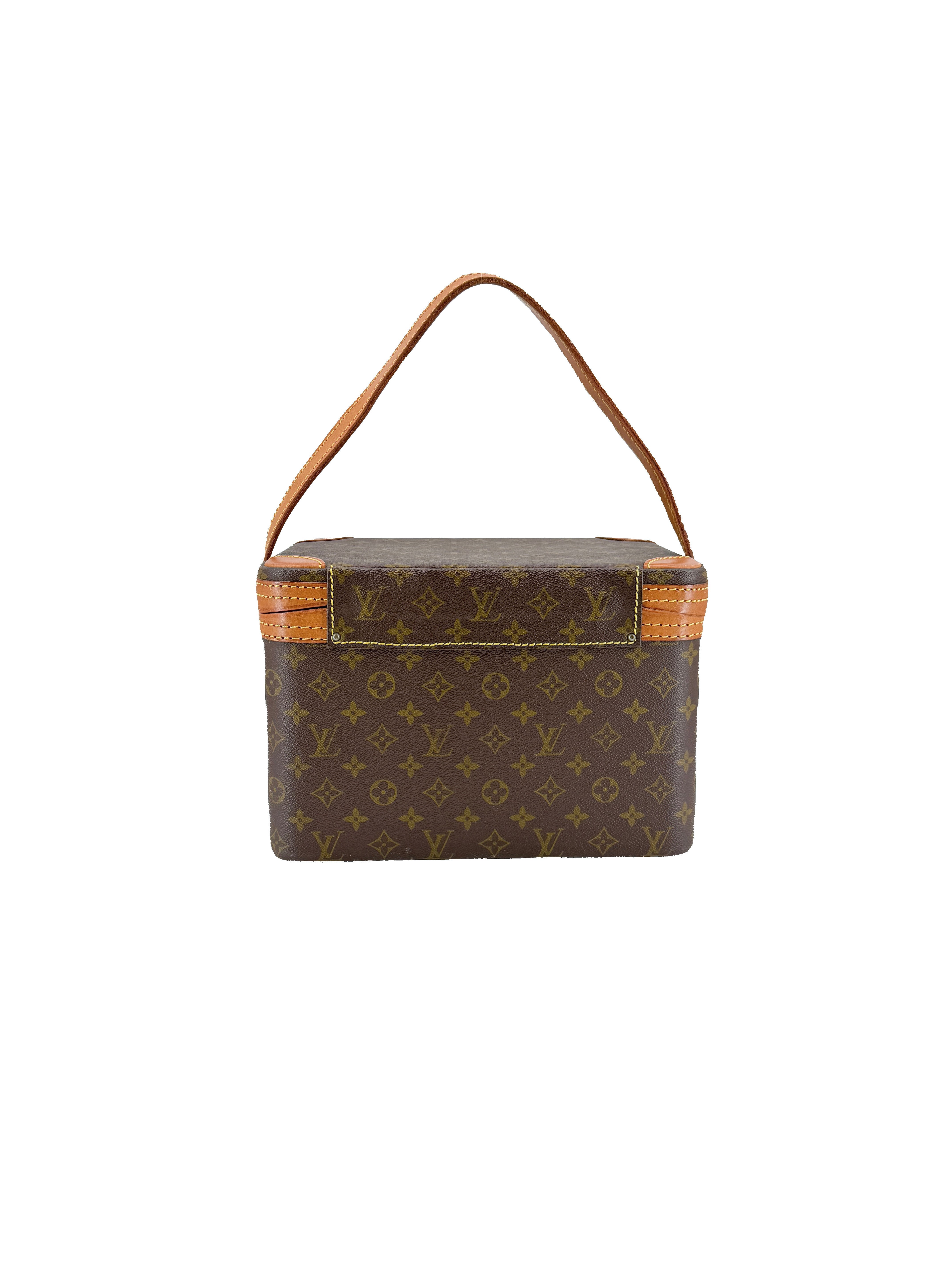 Louis Vuitton monogram vintage Train case