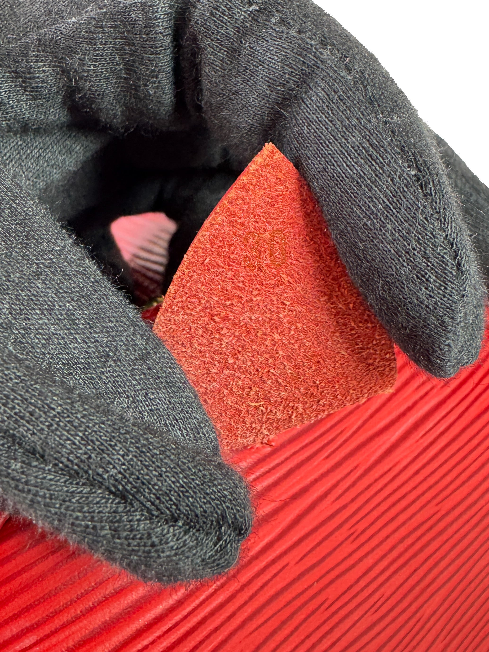 Louis Vuitton red epi leather Speedy 30  SP0024