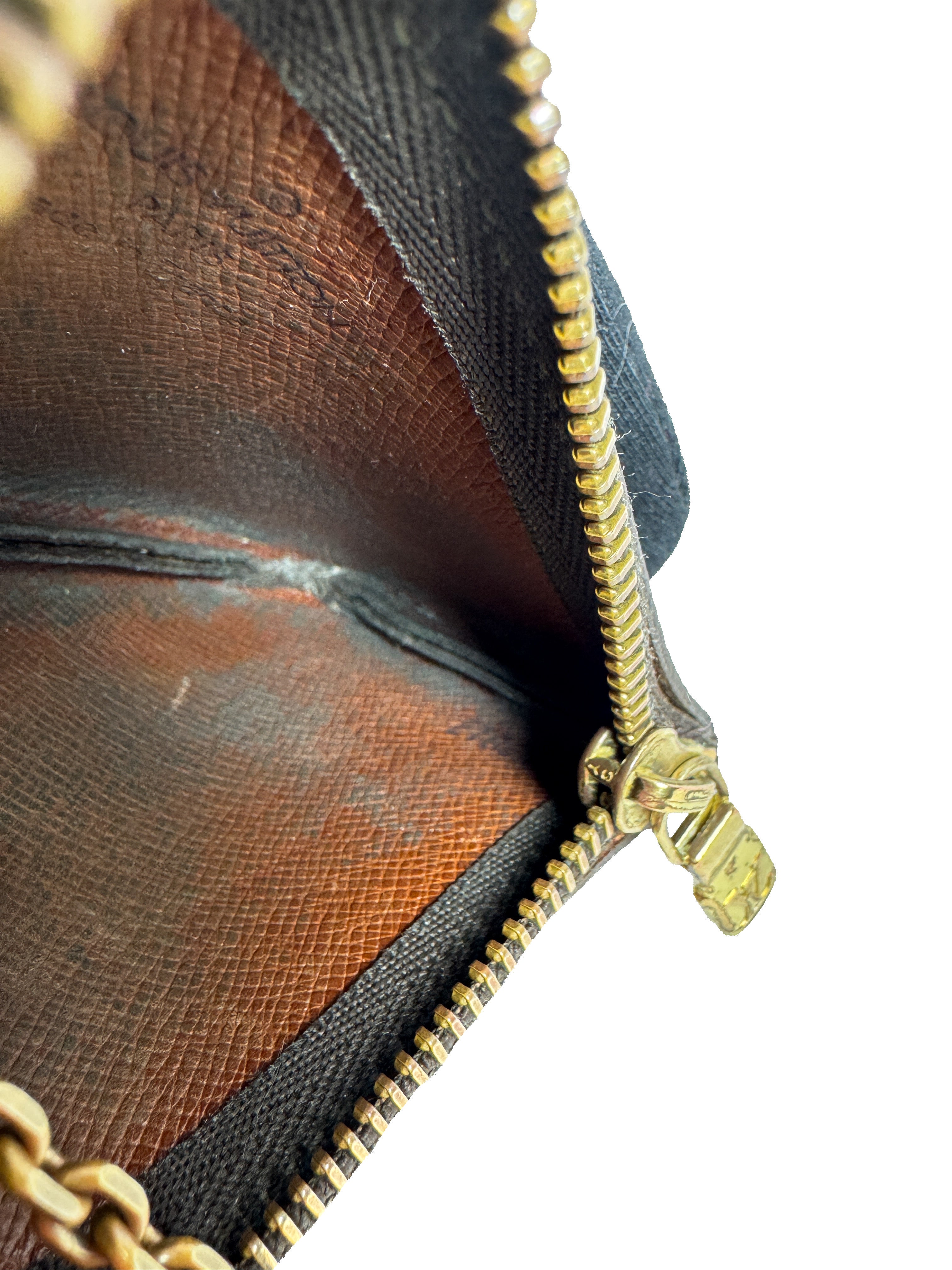 Louis Vuitton monogram key cles pouch ET0044