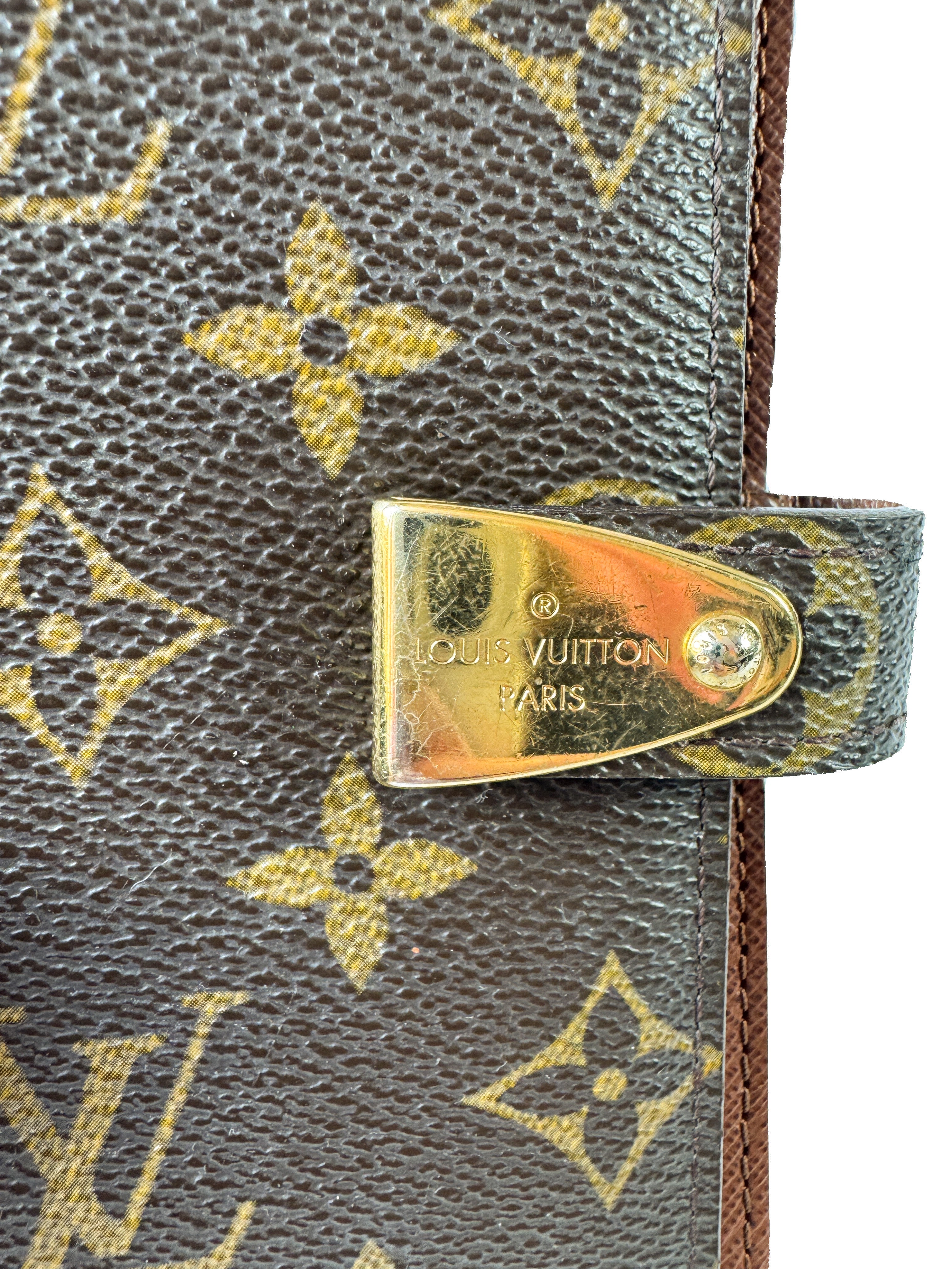 Louis Vuitton Monogram Agenda Partenaire PM CA2097