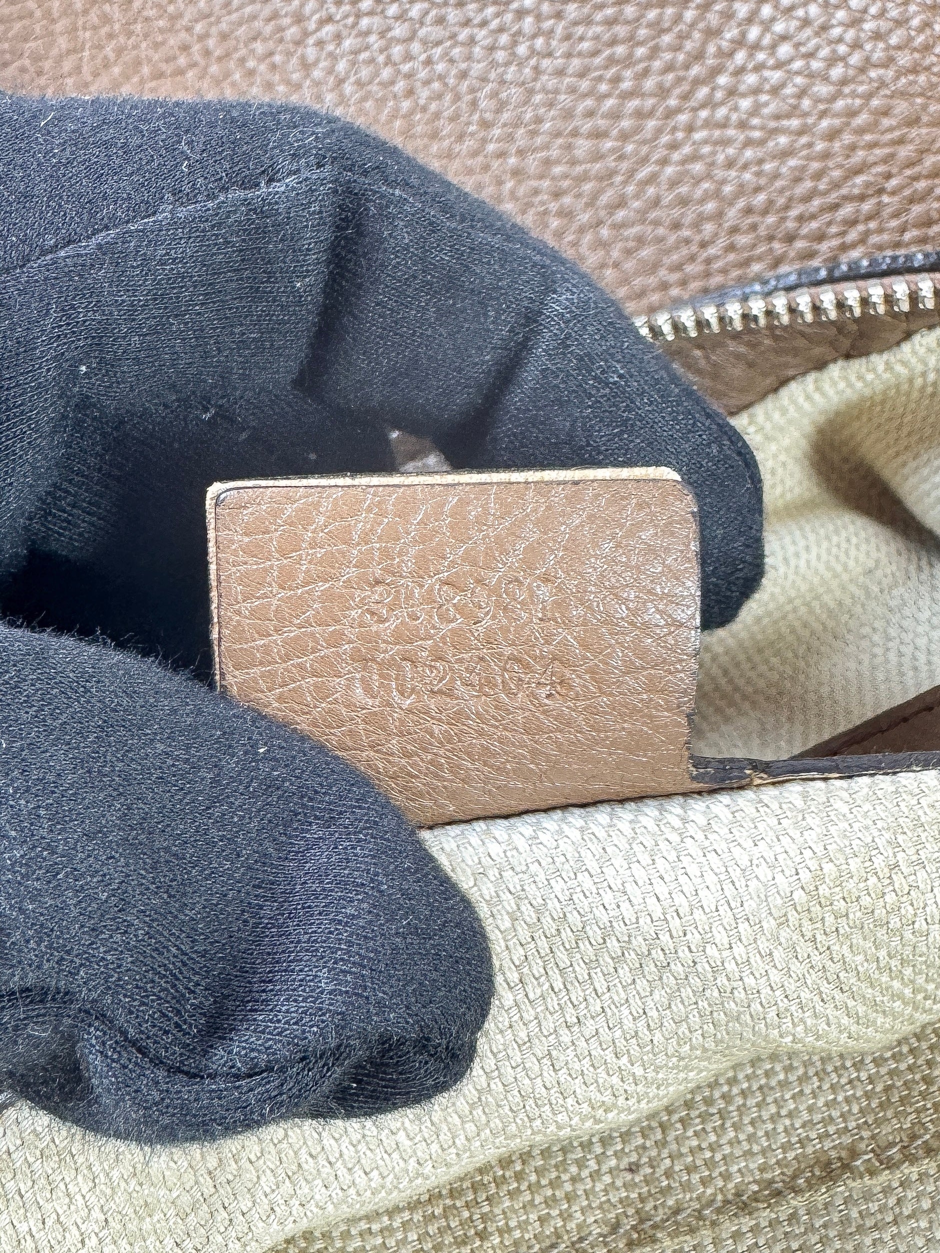 Gucci brown leather medium Soho shoulder bag 308981 002404