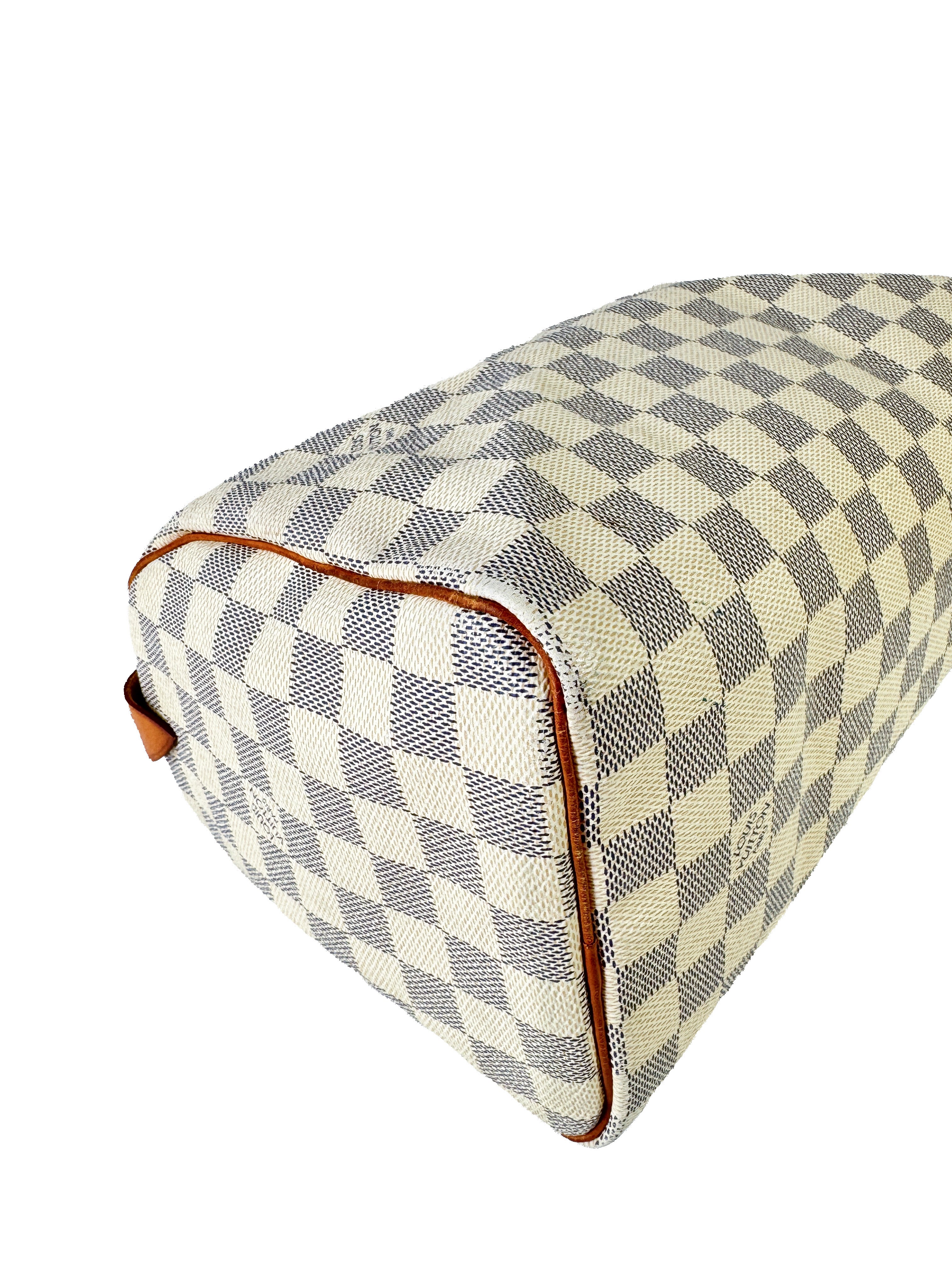 Louis Vuitton damier azur speedy 25 MB1195