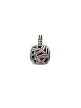David Yurman sterling silver Carnelian pendant