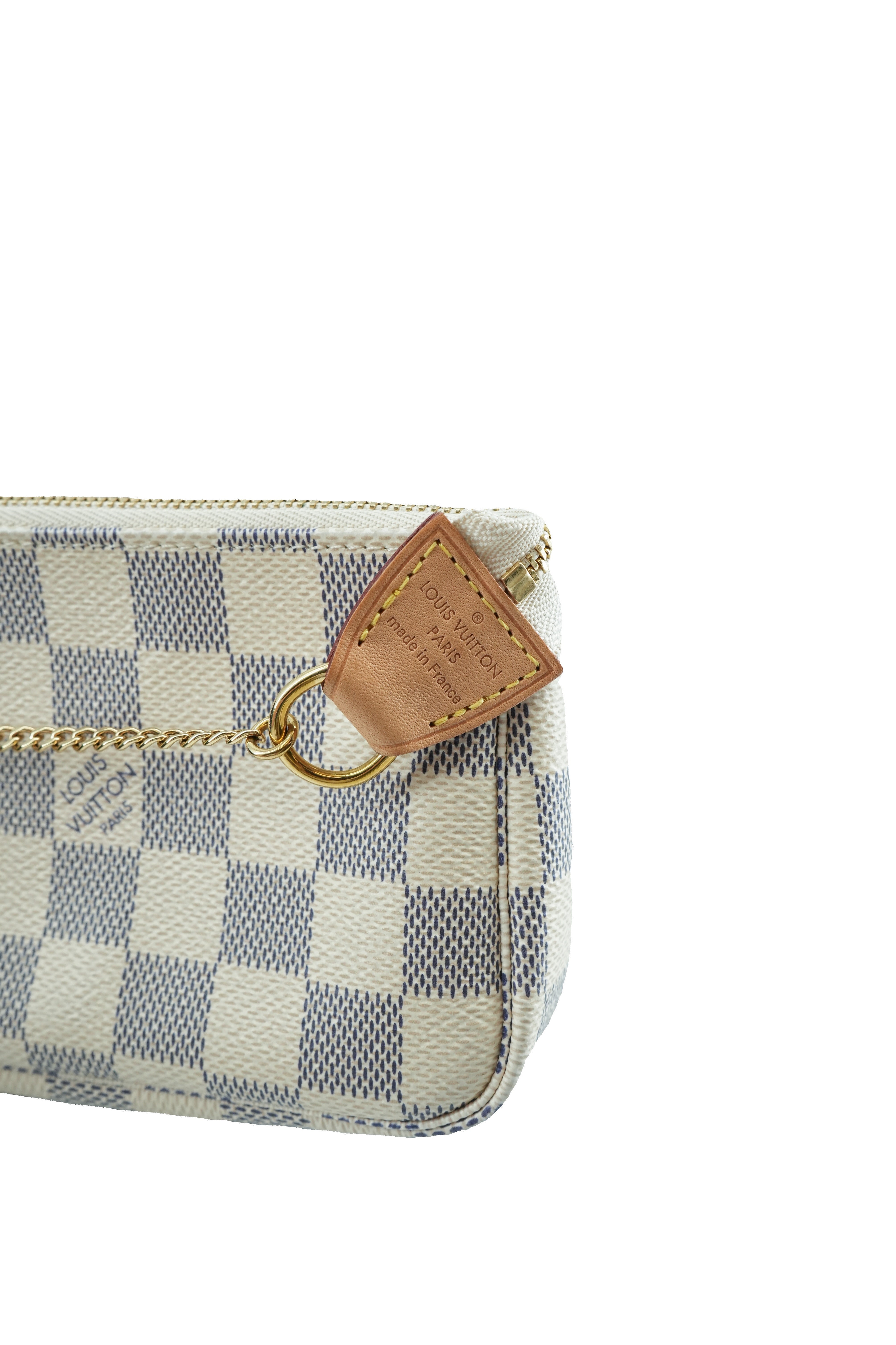 Louis Vuitton damier azur mini pochette SF0168