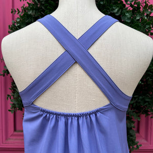 Athleta periwinkle tank dress size XS NWT