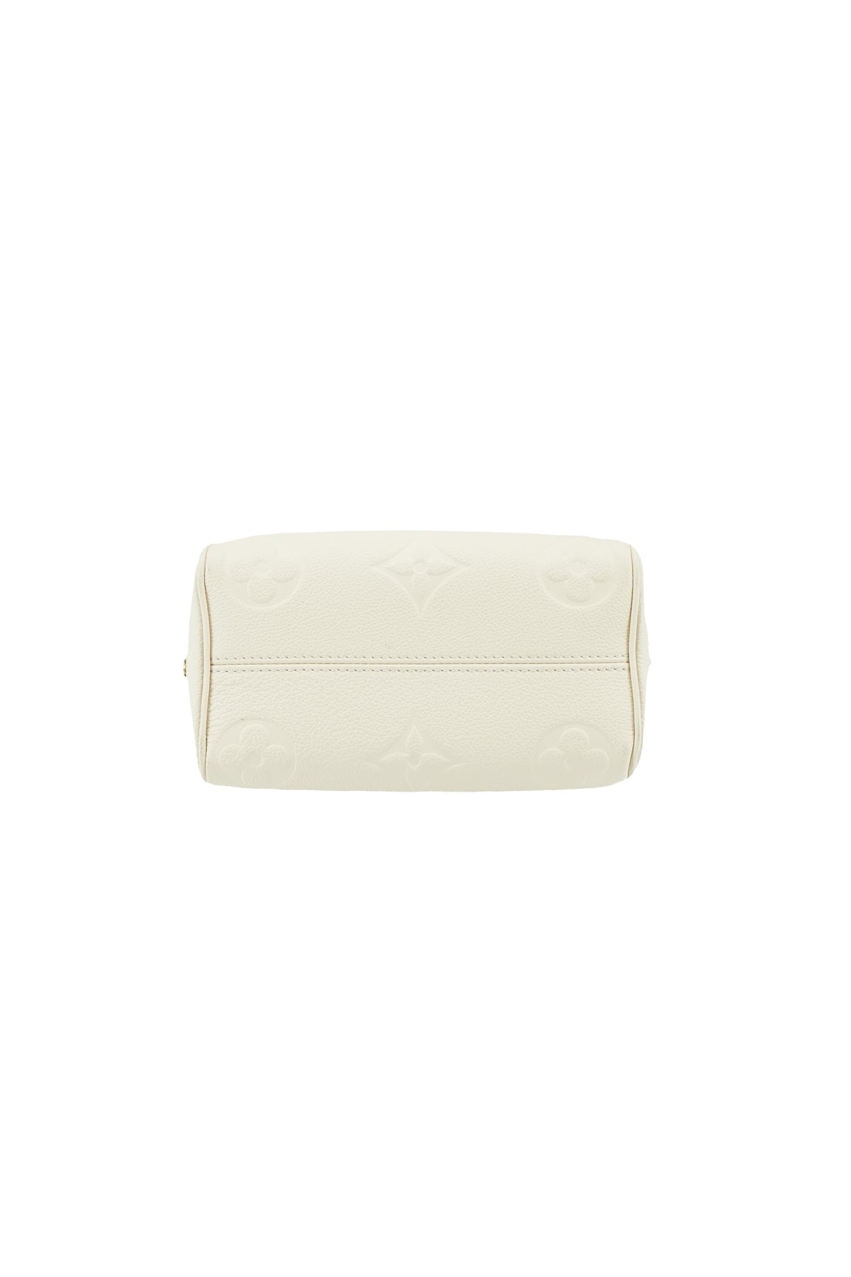 Louis Vuitton cream empreinte Speedy 20 NFC