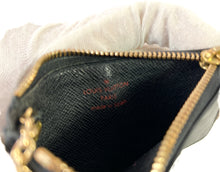 Louis Vuitton black epi key cles pouch 2005