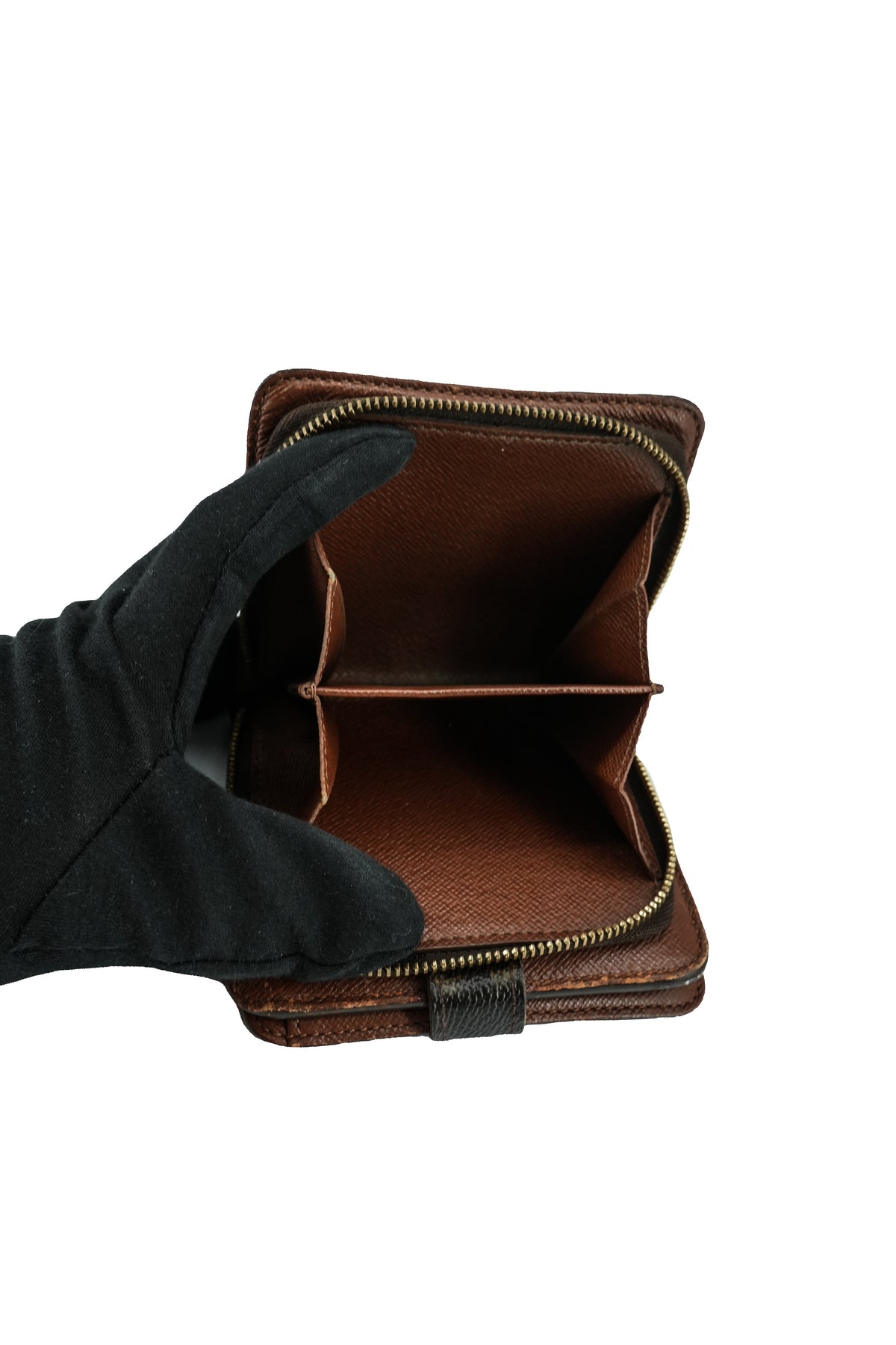 Louis Vuitton monogram compact zip wallet MI1013