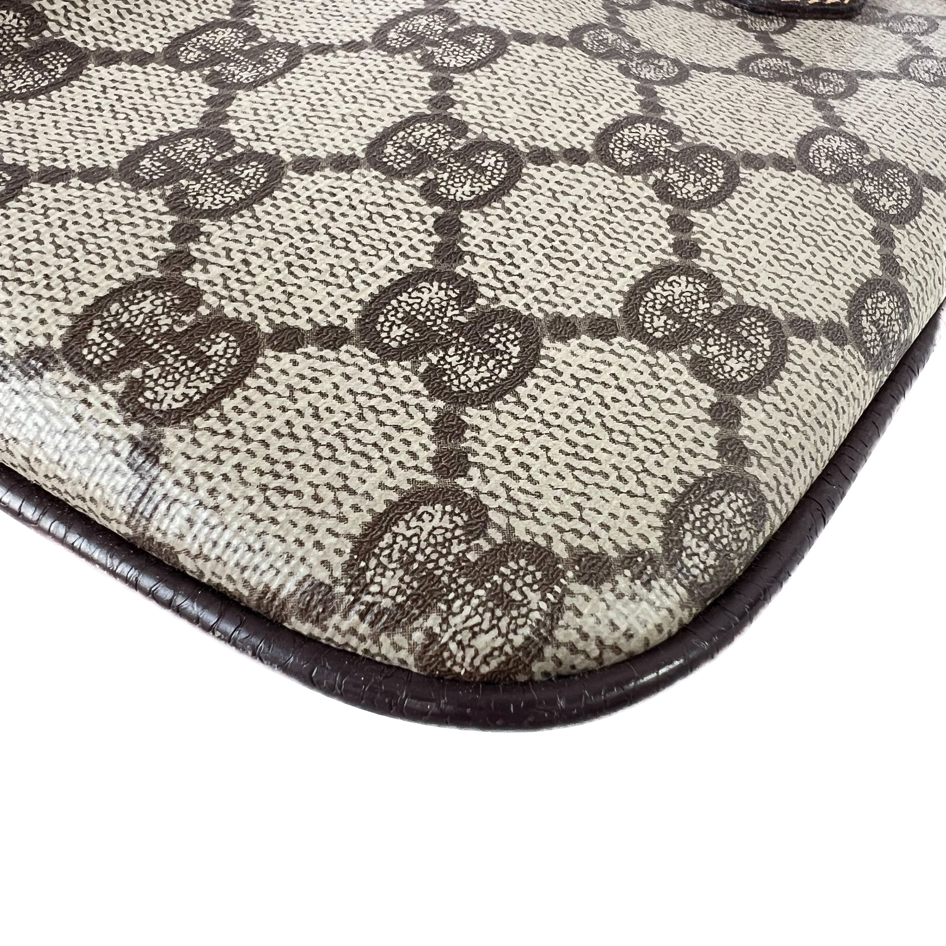 Gucci brown vintage sherry line crossbody 80402047