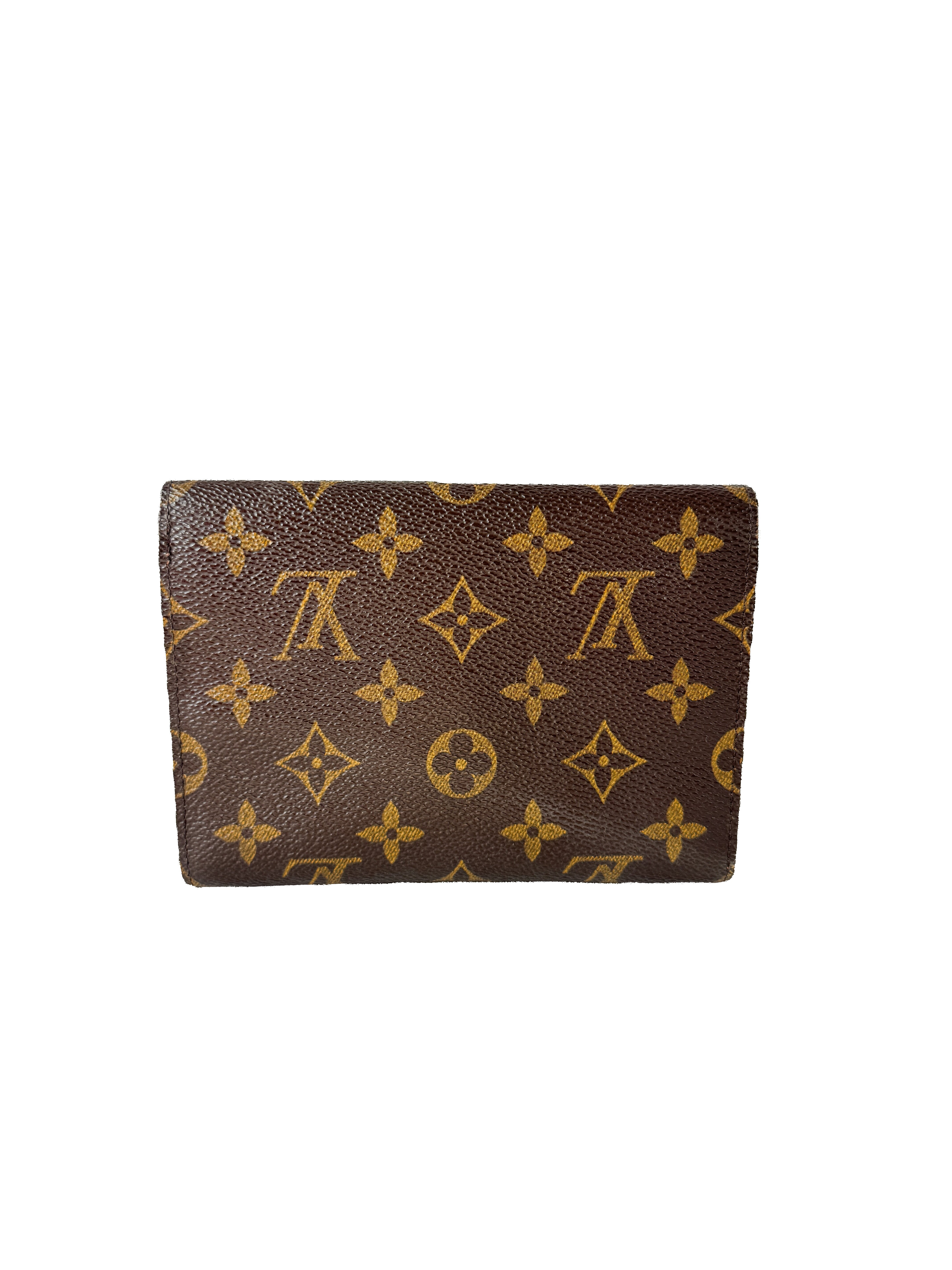 Louis Vuitton monogram Porte Tresor Etui Paper wallet SP0012